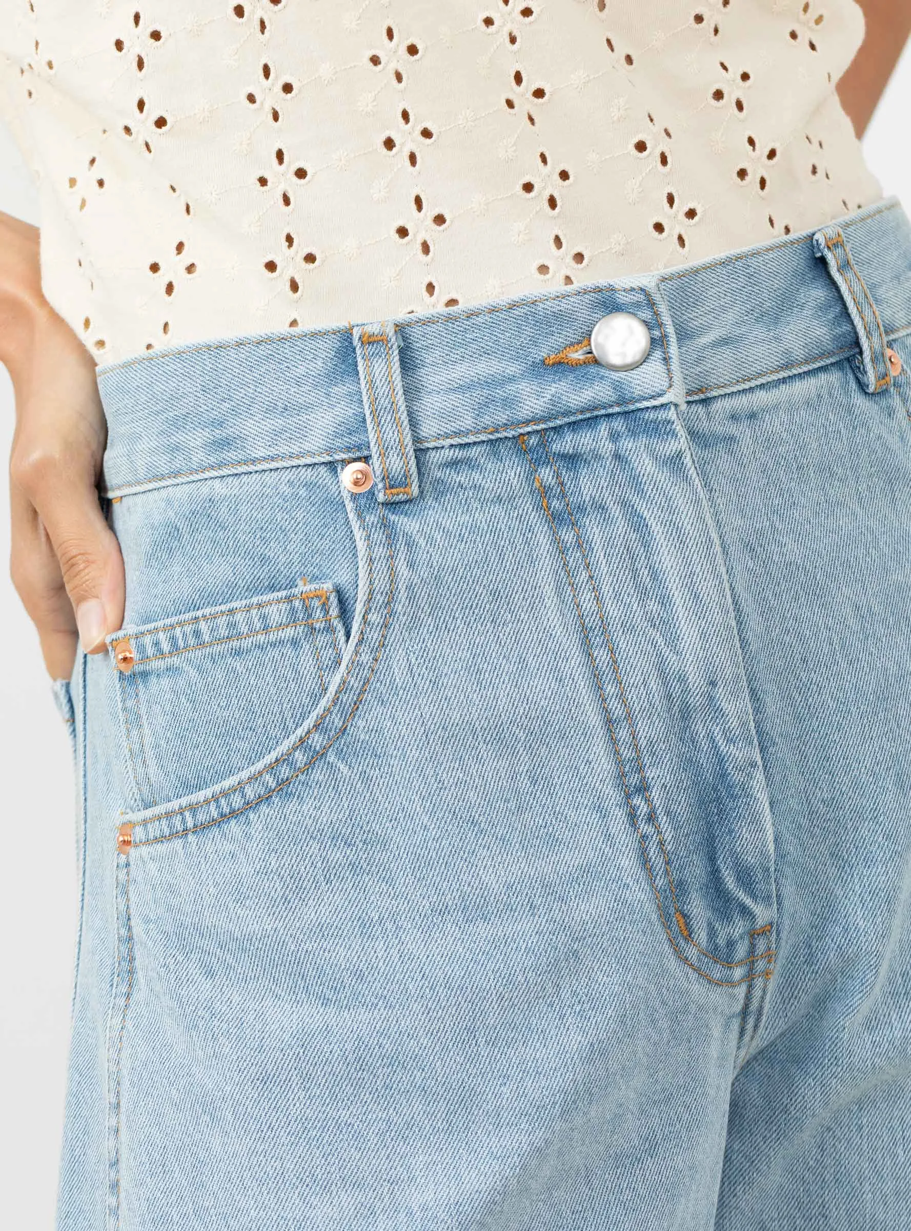 Keenan Jean Light Wash