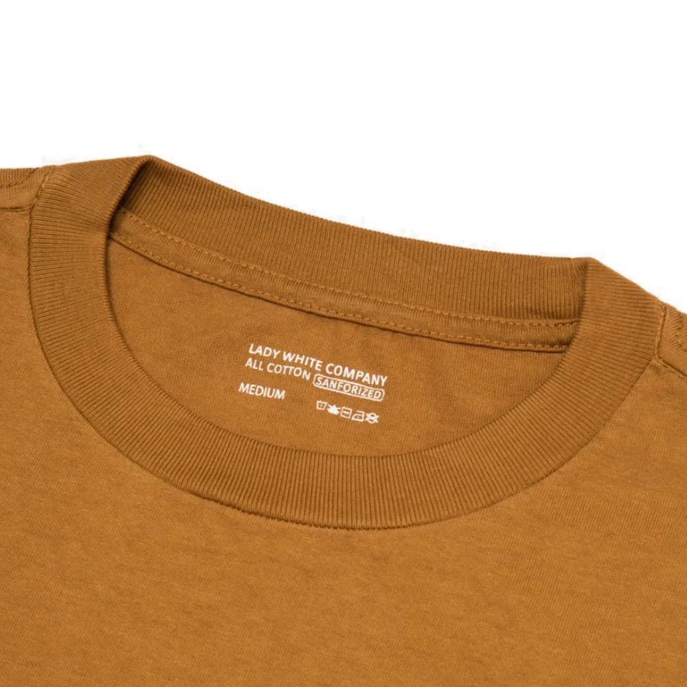 Lady White Co. Balta Pocket T-Shirt Tobacco