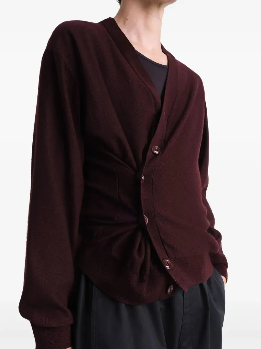 LEMAIRE - Women Relaxed Twisted Cardigan