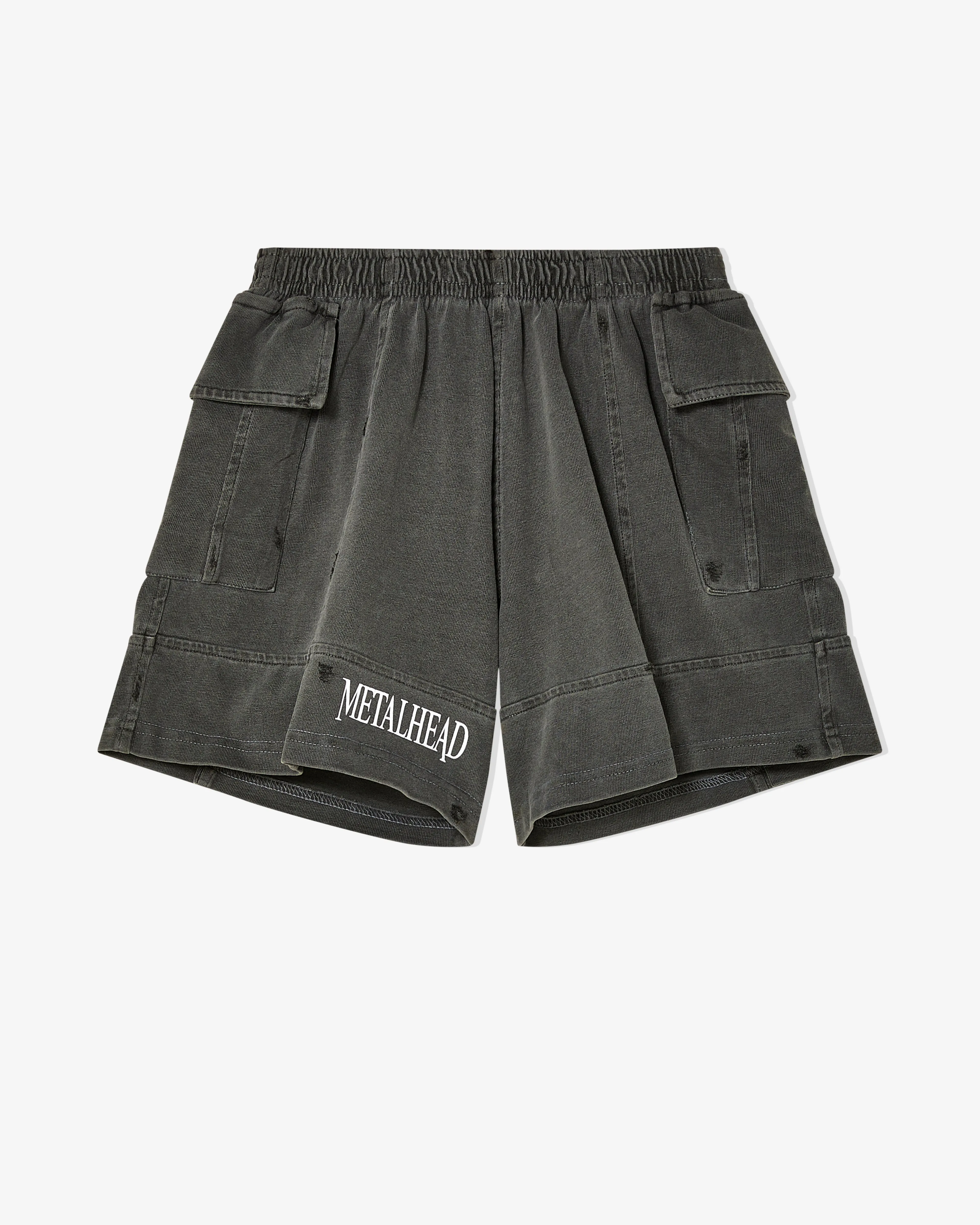 Liberal Youth Ministry - Men's Metalhead Shorts - (Washed Black)