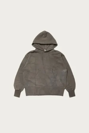 Lot.606 Hooded Sweatshirt - Logwood Dyed Gray