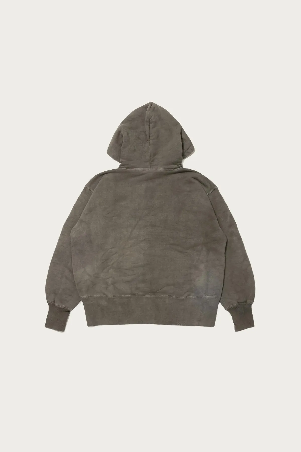 Lot.606 Hooded Sweatshirt - Logwood Dyed Gray