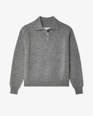 Maison Margiela - Women's Polo Shirt - (Medium Grey)
