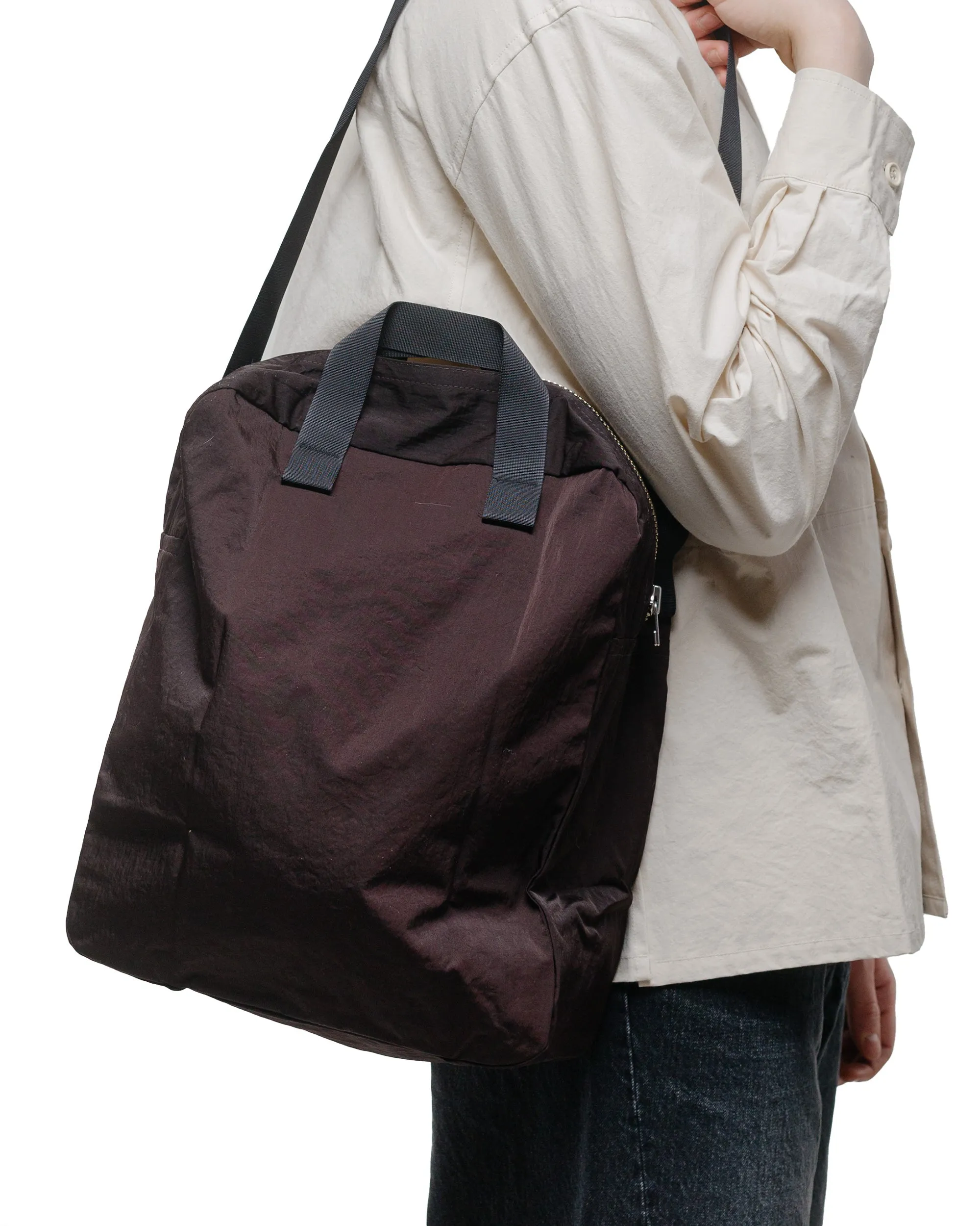 MAN-TLE R18B0 Zip Tote Humic Nylon