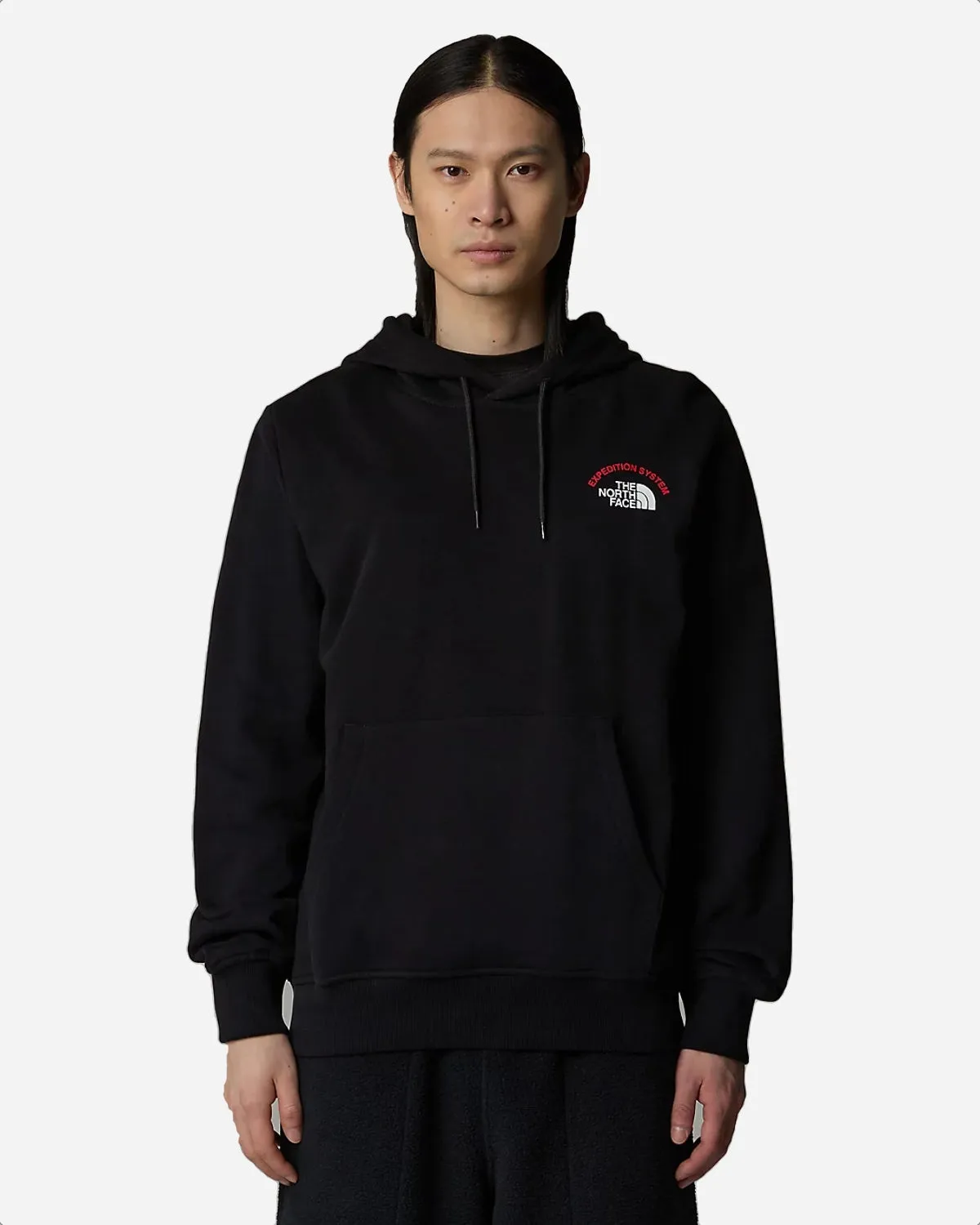 Men's Hoodie Expedition System Graphic - Black