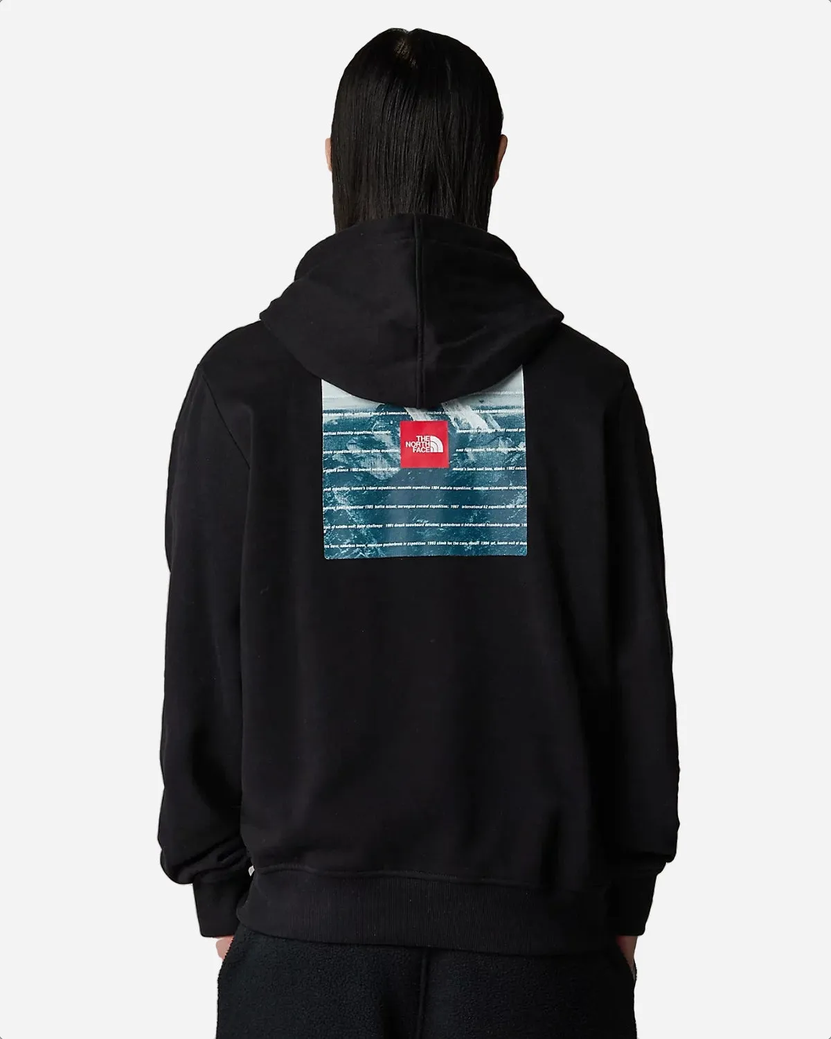 Men's Hoodie Expedition System Graphic - Black