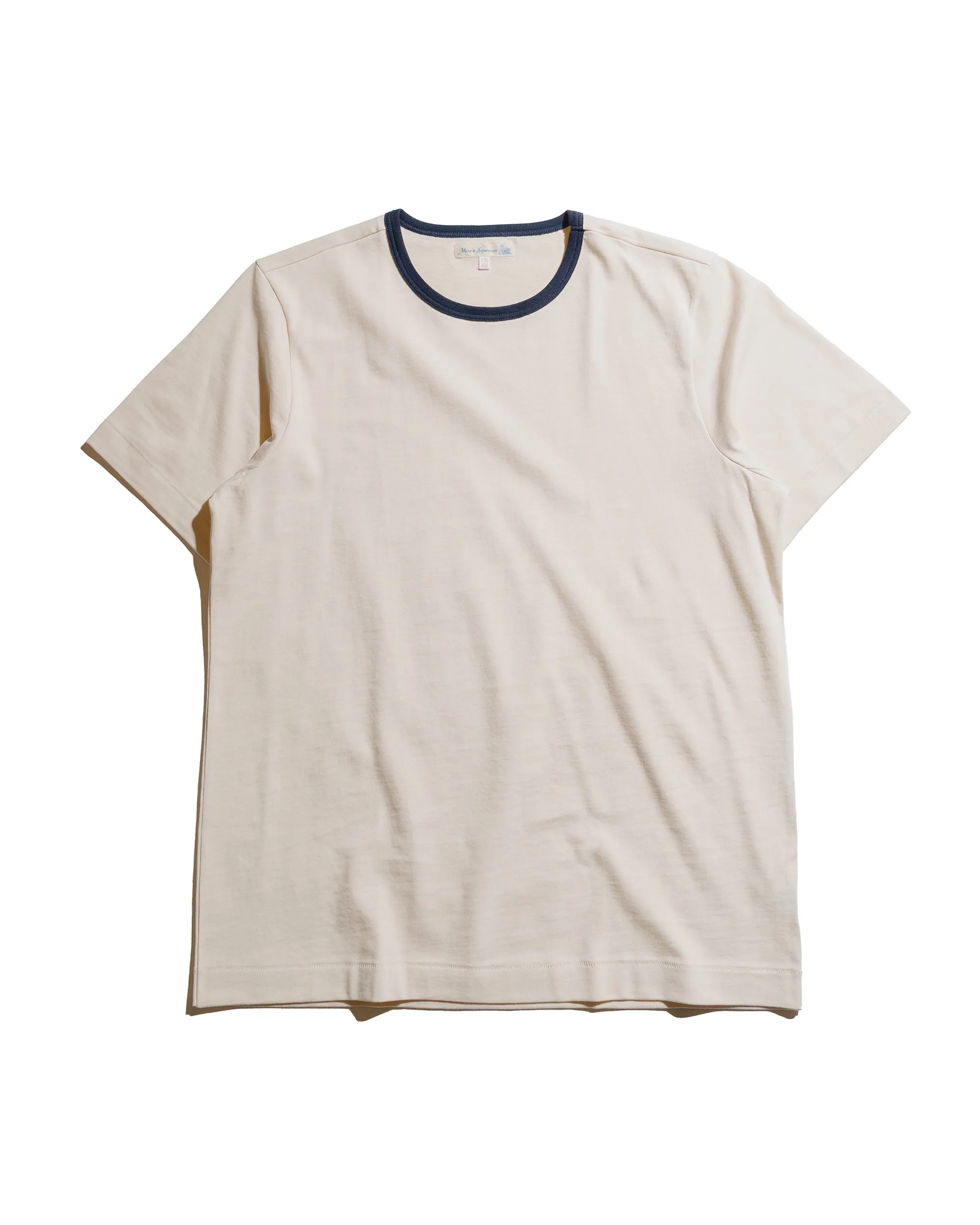 Merz B. Schwanen 2M15B Sturdy Jersey T-Shirt Nature/Ink