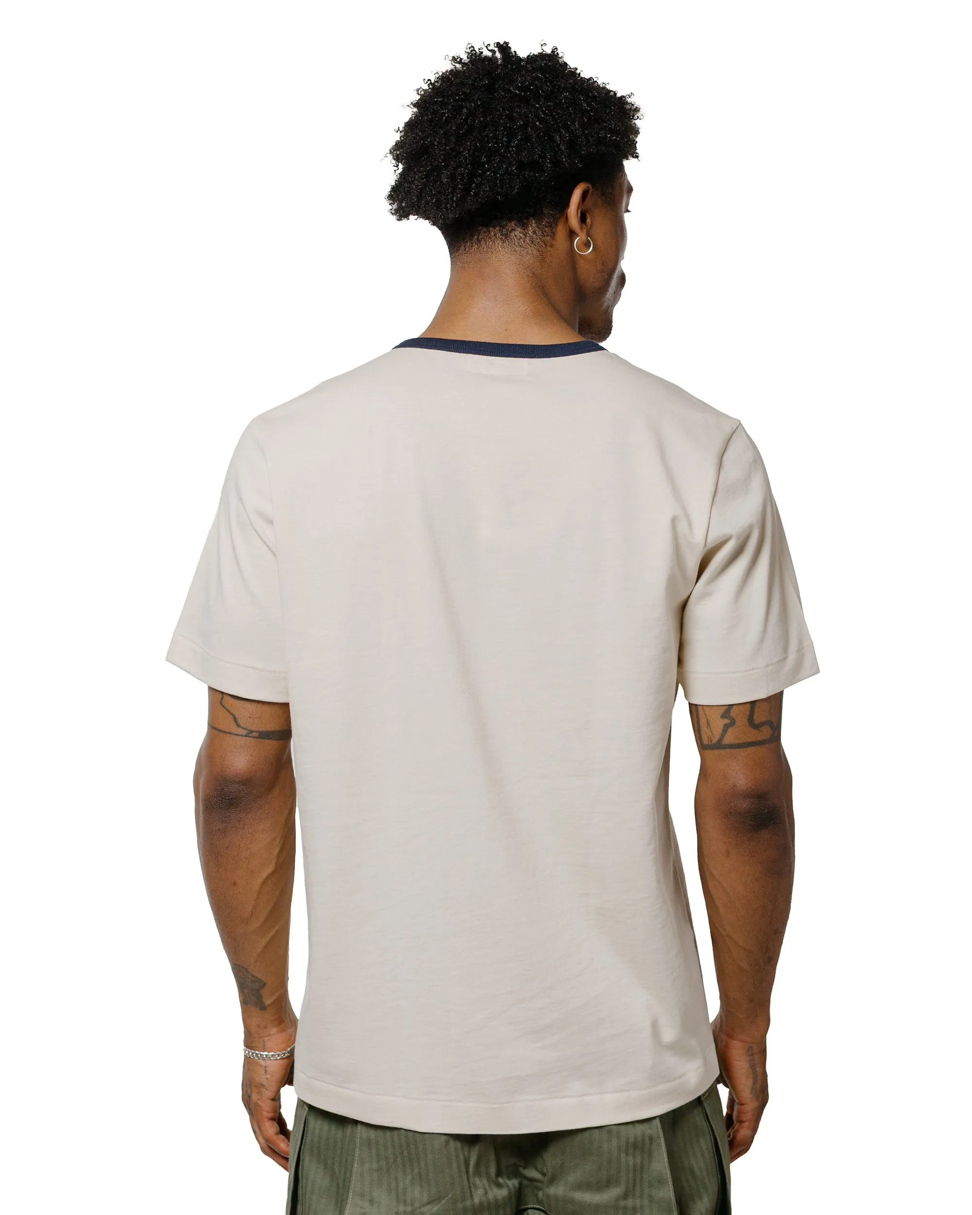 Merz B. Schwanen 2M15B Sturdy Jersey T-Shirt Nature/Ink