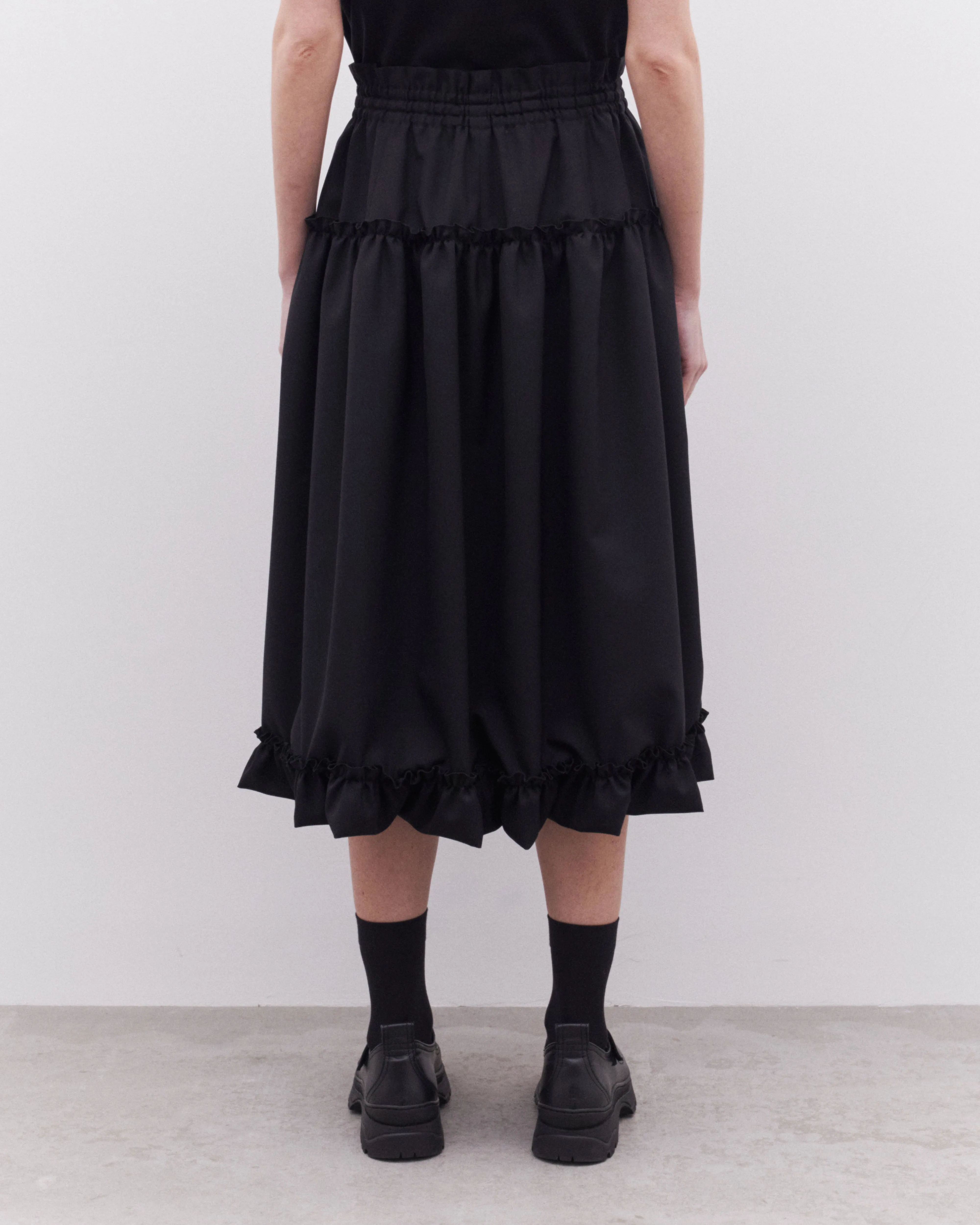 Noir Kei Ninomiya - Women's Midi Skirt - (Black)