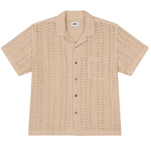 OBEY HARISON WOVEN SHIRT // NATURAL