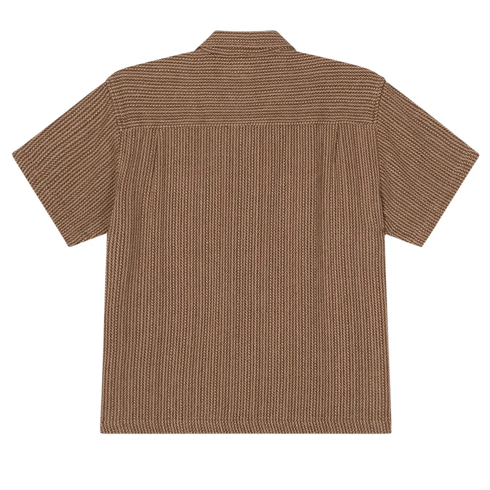 OBEY HORACE WOVEN SHIRT // UNBLEACHED MULTI