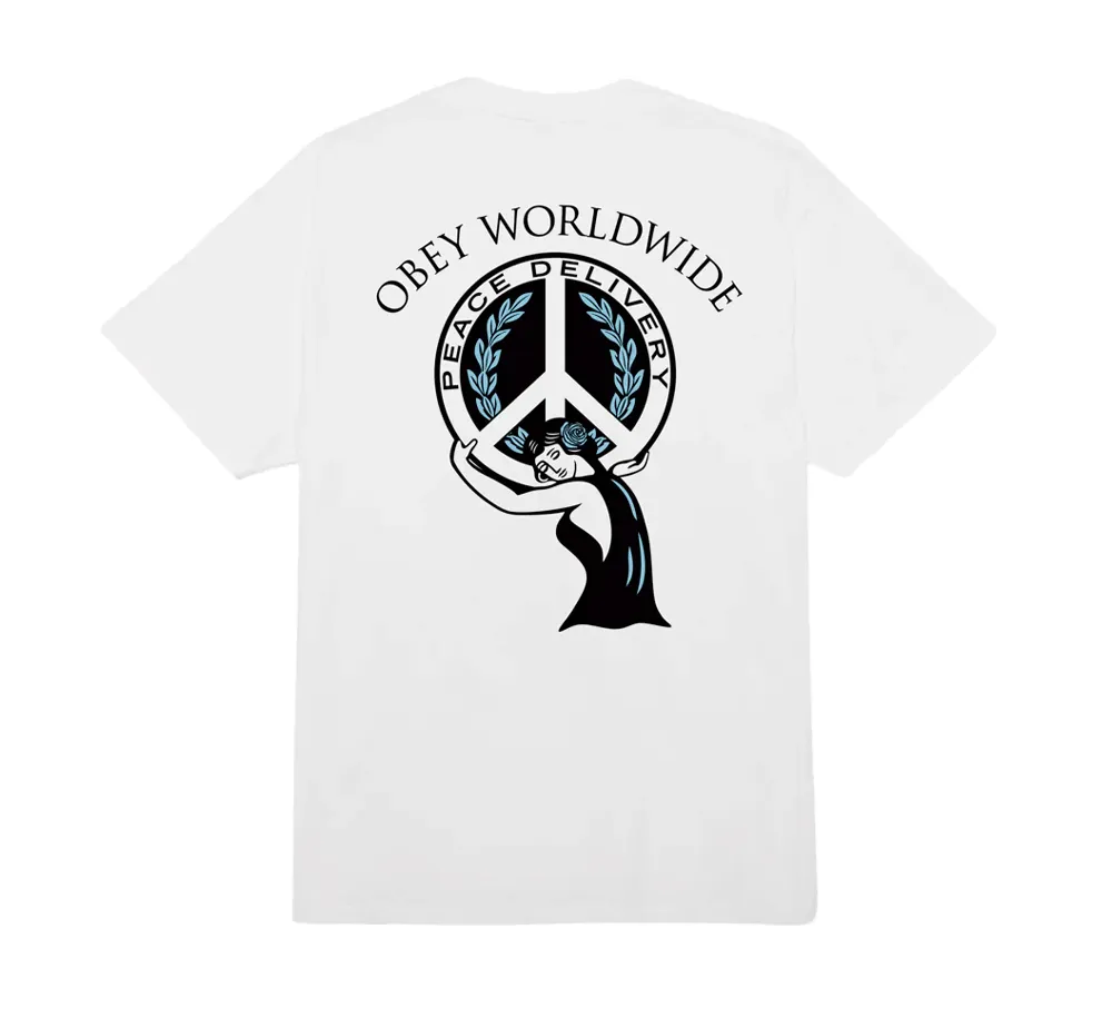 Obey peace delivery Tee