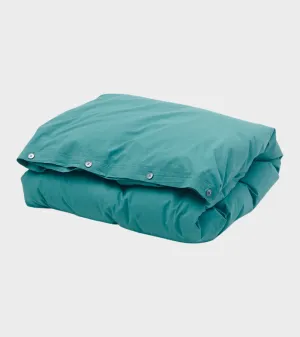Percale Duvet 140x200 Vintage Green