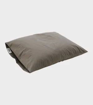 Percale Pillow 60x63 Dark Taupe