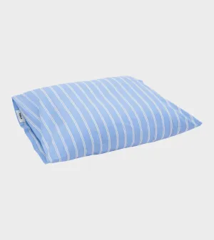 Percale Pillow 60x63 Island Blue Stripes