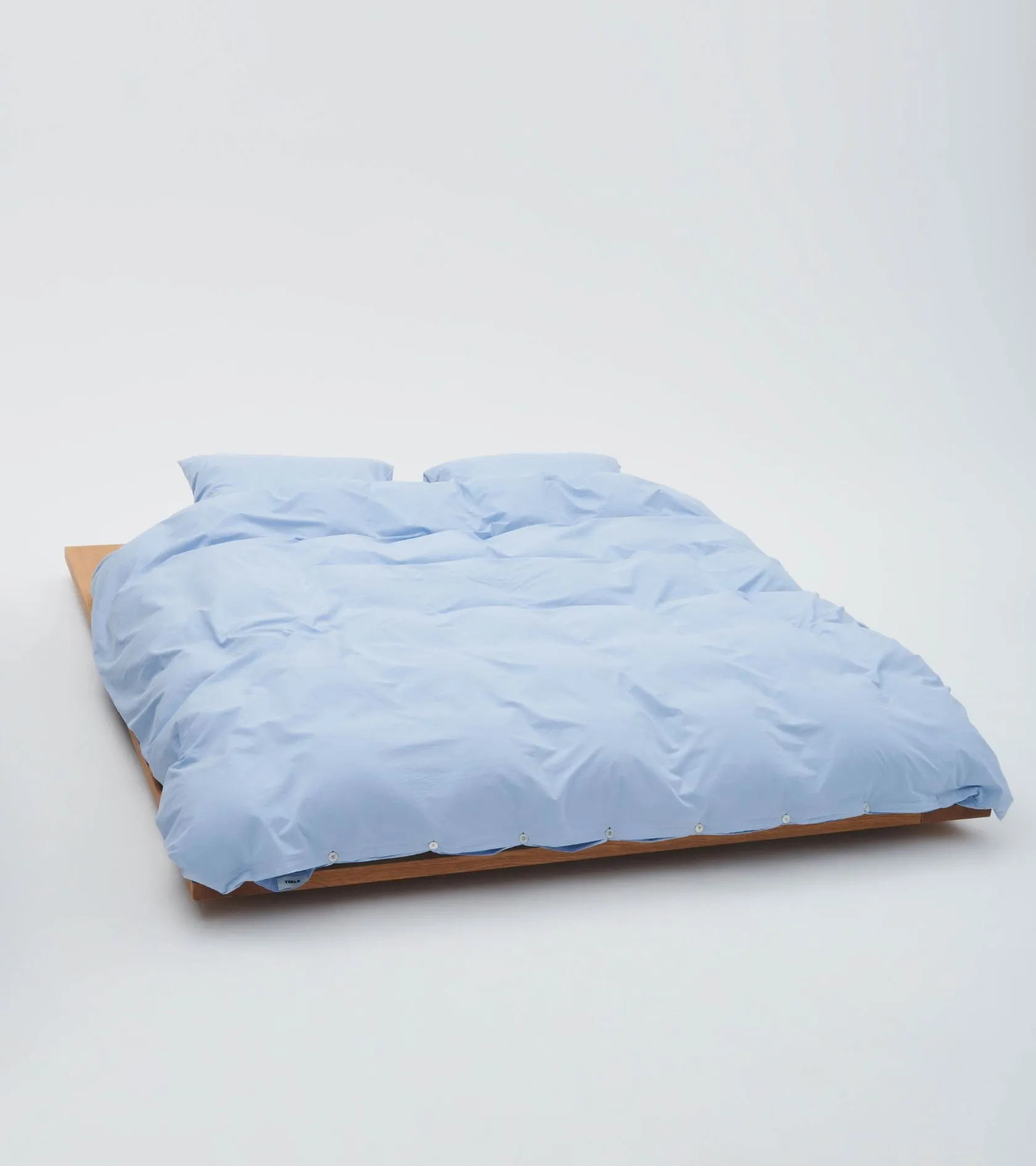 Percale Pillow 60x63 Morning Blue