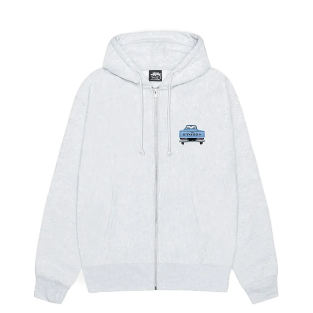 PICKUP ZIP HOODIE ASH HEATHER