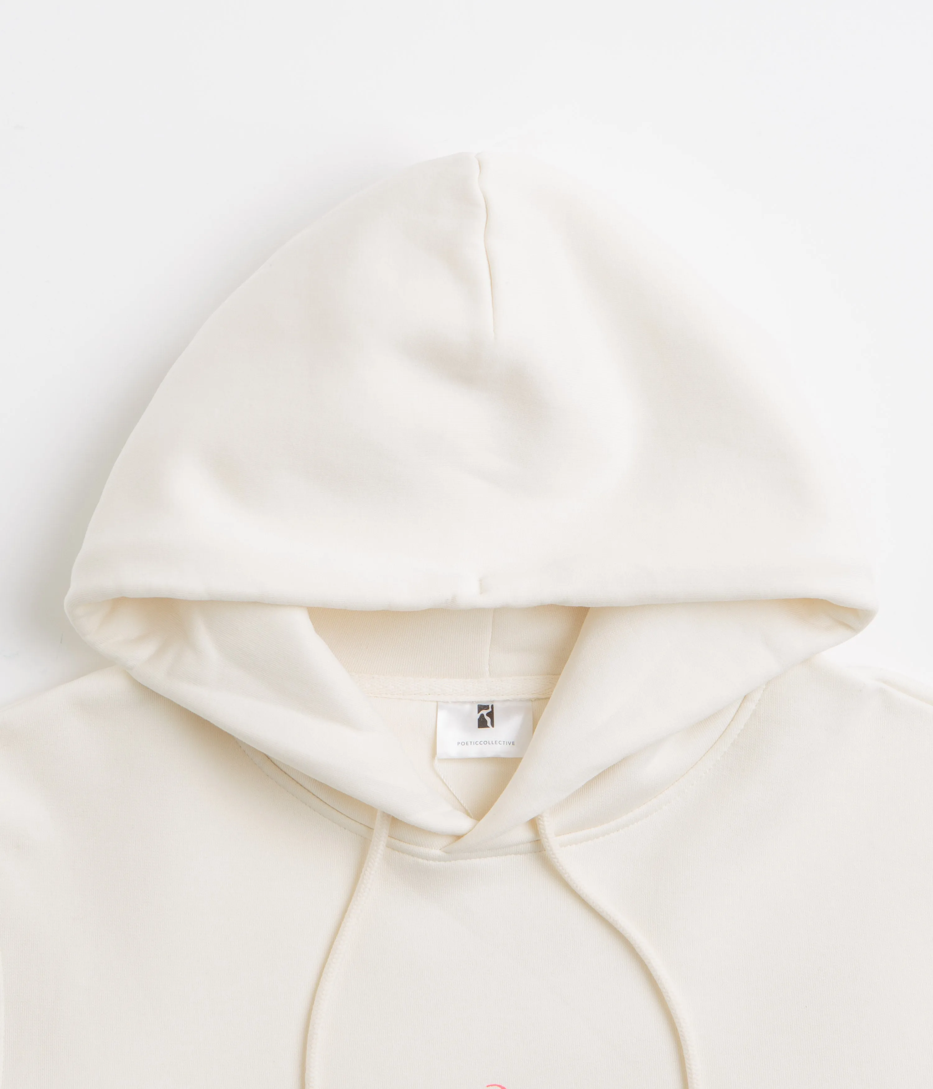 Poetic Collective Arm Tribal Hoodie - Ivory