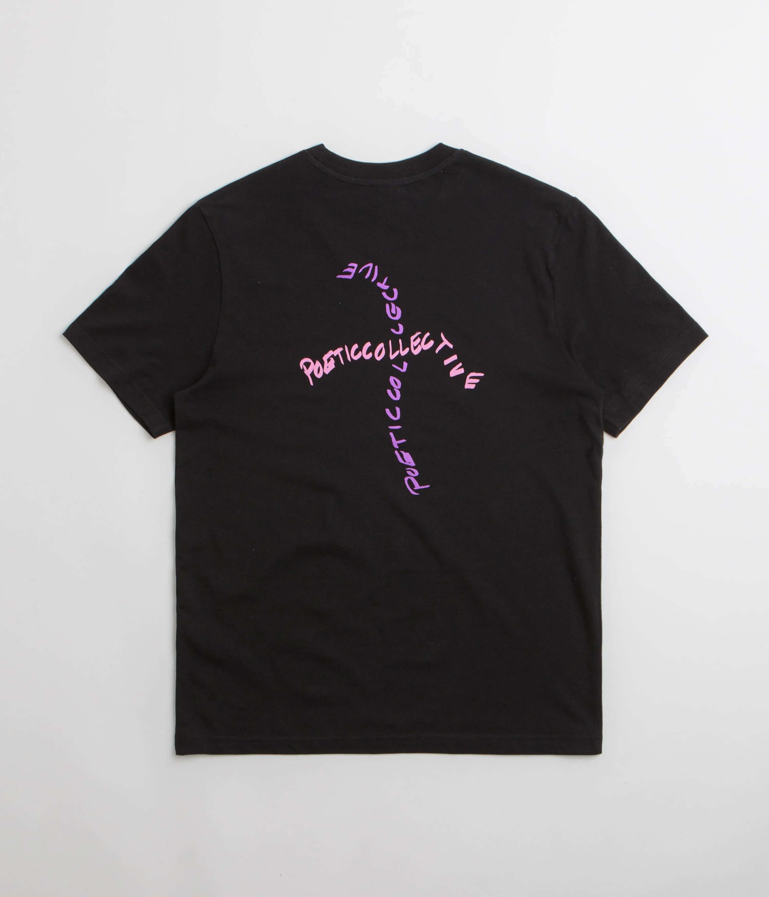 Poetic Collective Cross T-Shirt - Black