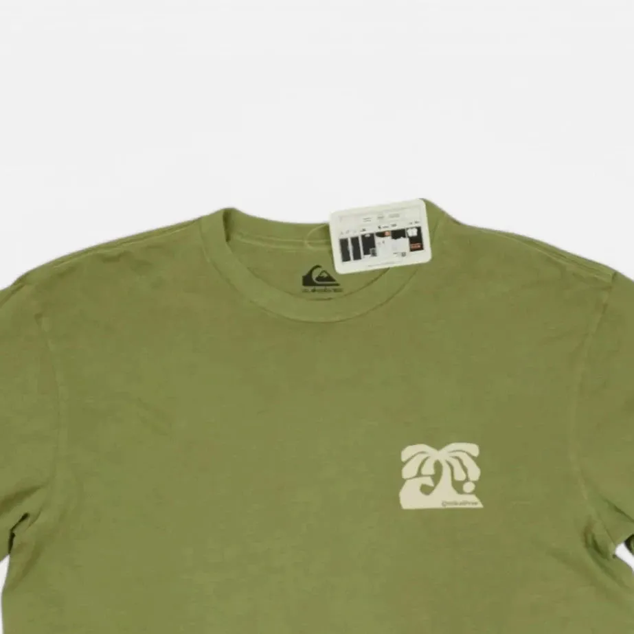 Quicksilver Graphic Green T-shirt (L)
