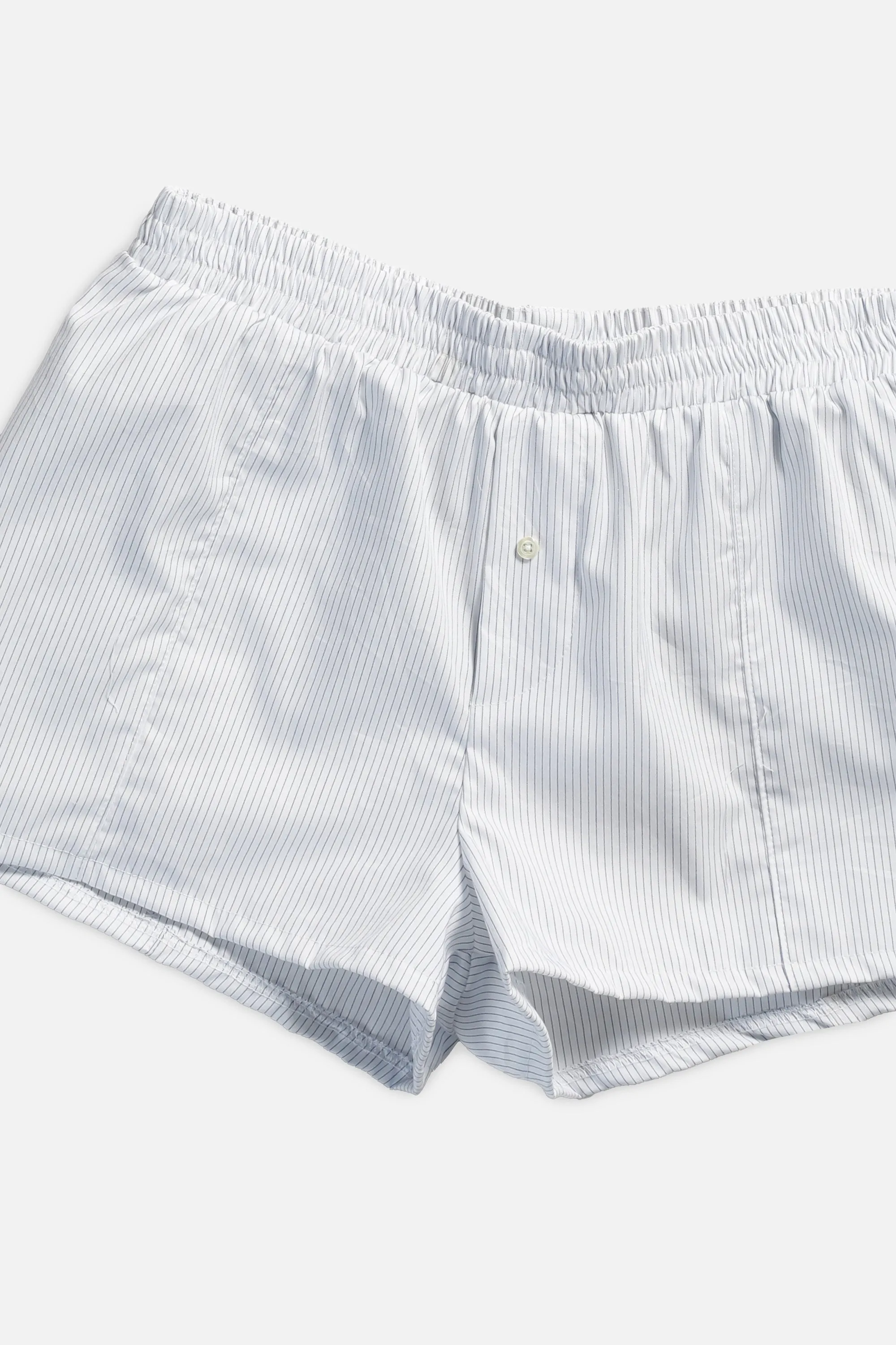 Rework Oxford Mini Boxer Shorts - M