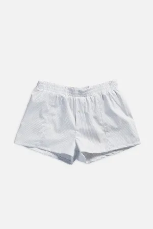 Rework Oxford Mini Boxer Shorts - M