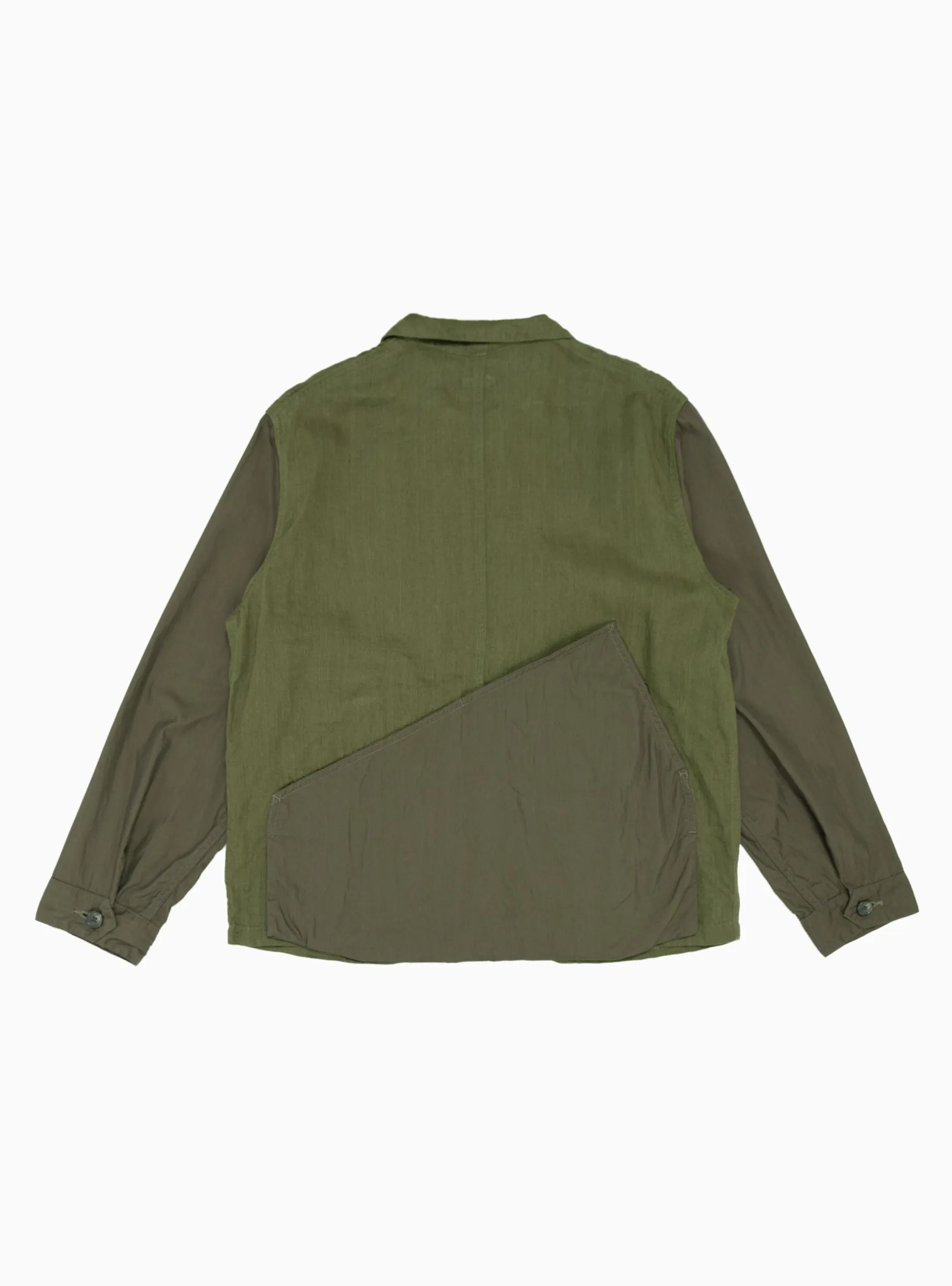 Ringoman Linen Chino Jacket Khaki