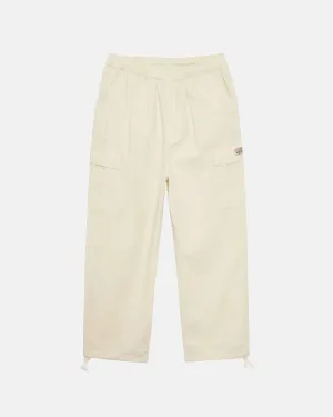 Ripstop Cargo Beach Pant - Cream