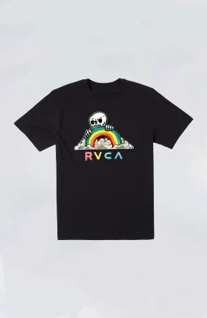 RVCA - Rainbow Skull Tee