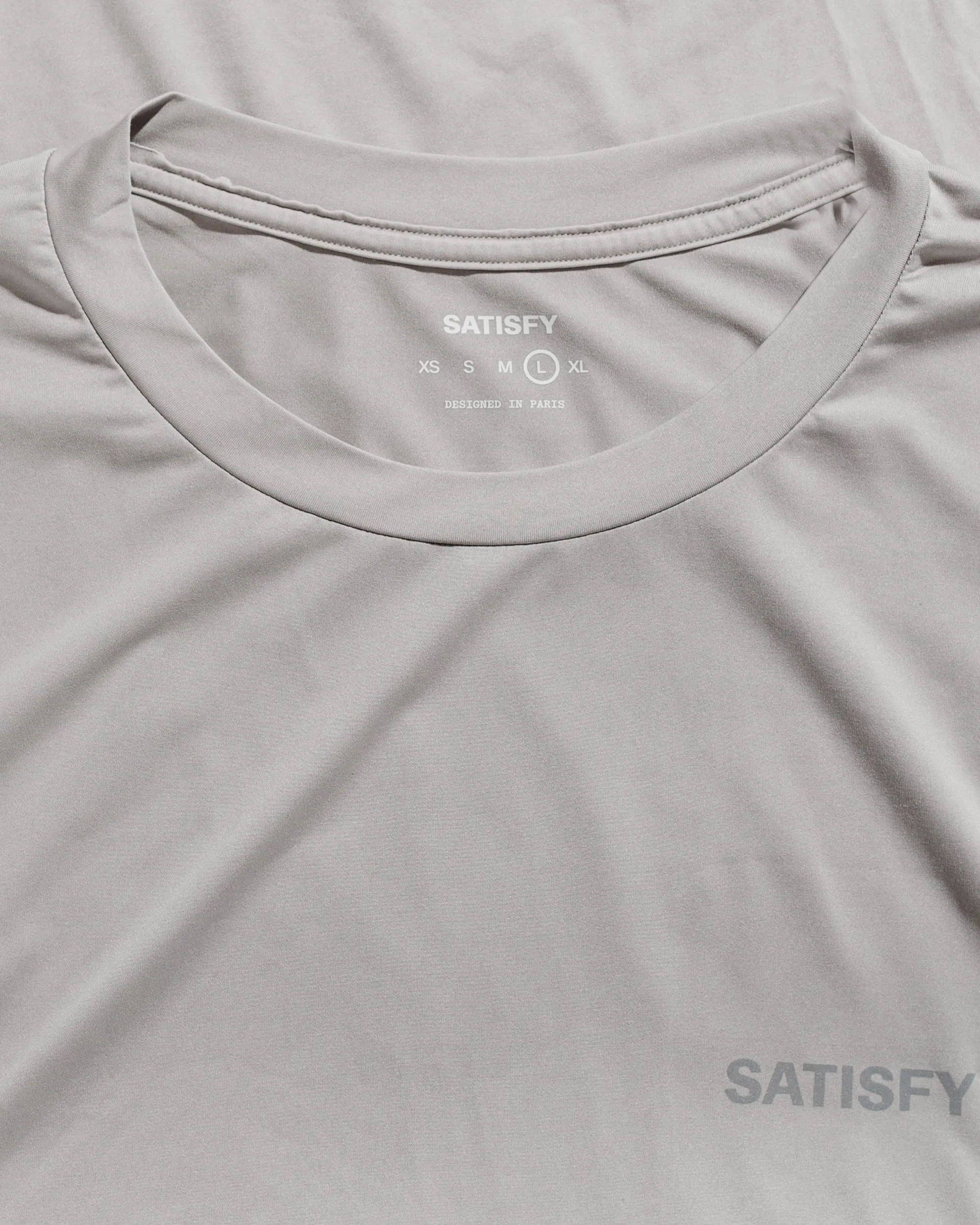 SATISFY AuraLite Long Tee Mineral Dune