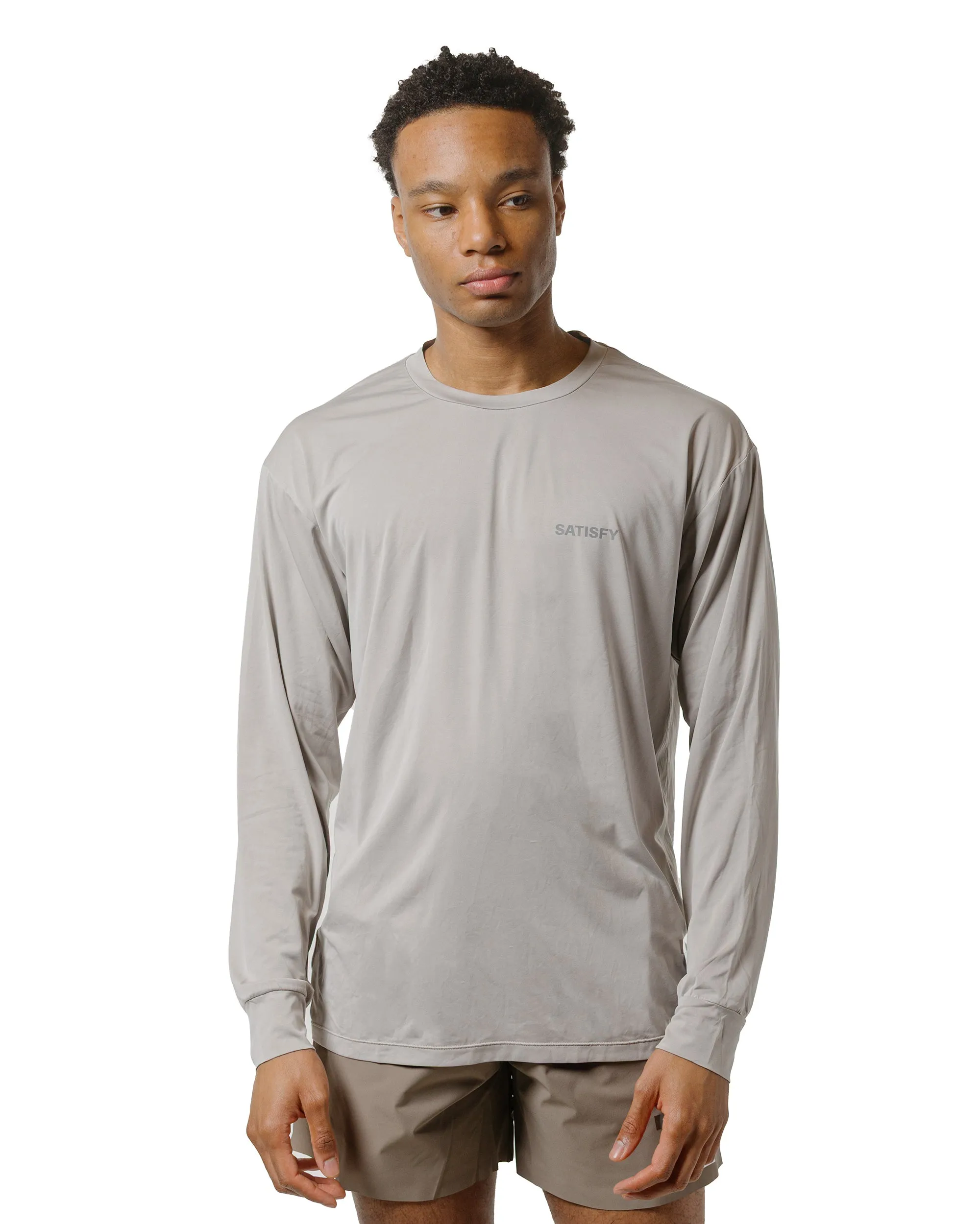 SATISFY AuraLite Long Tee Mineral Dune