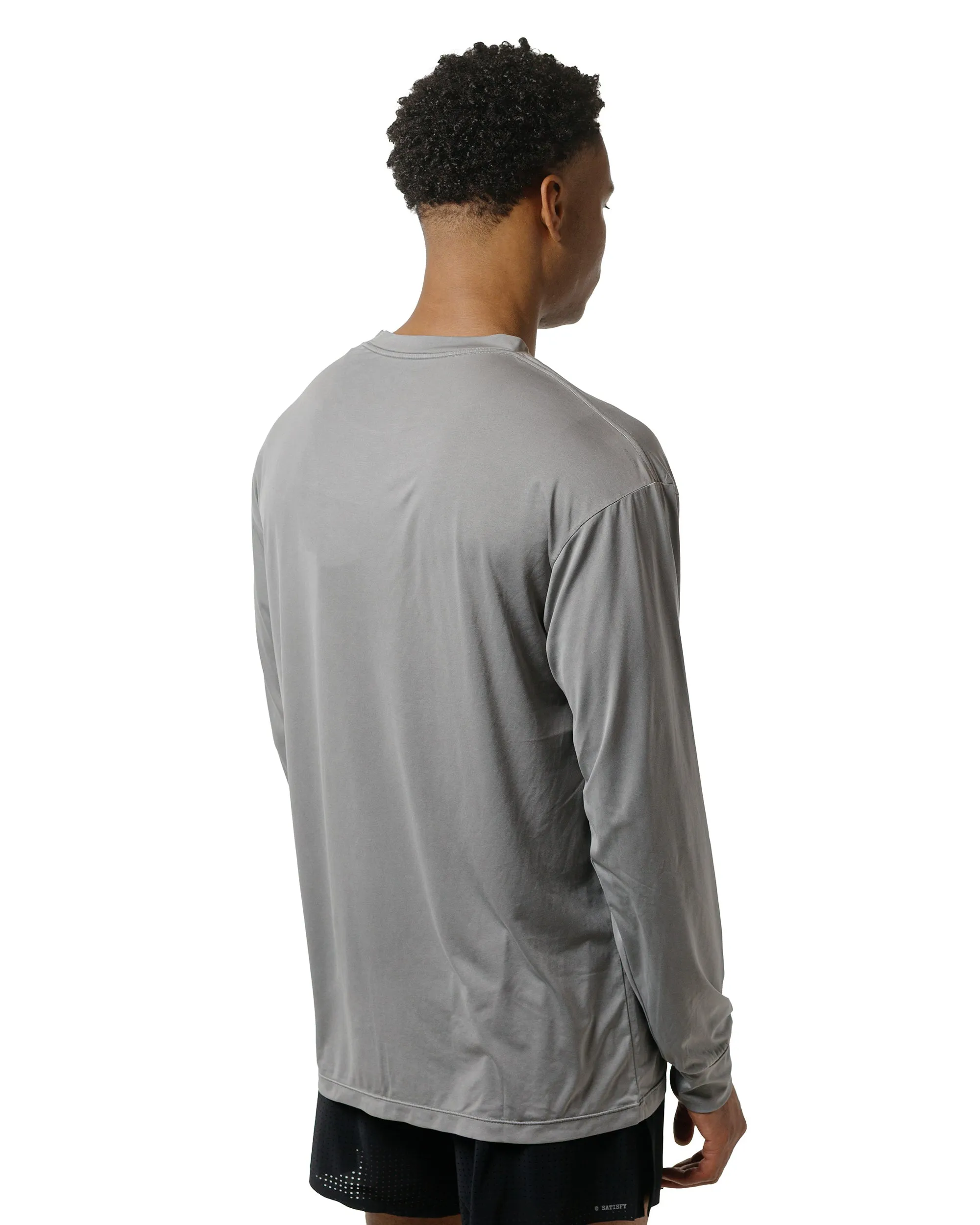SATISFY AuraLite Long Tee Mineral Graphite