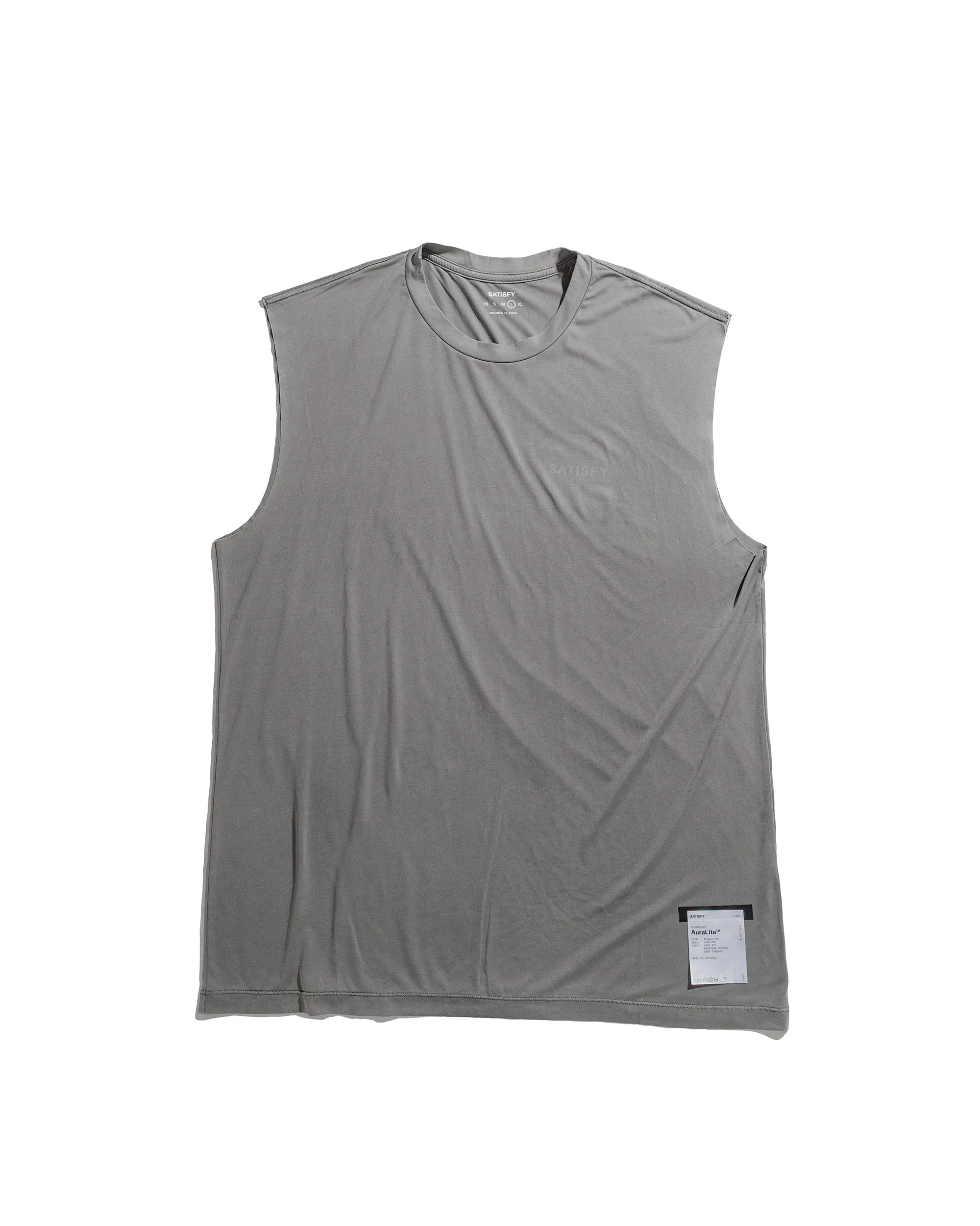SATISFY AuraLite Muscle Tee Mineral Graphite