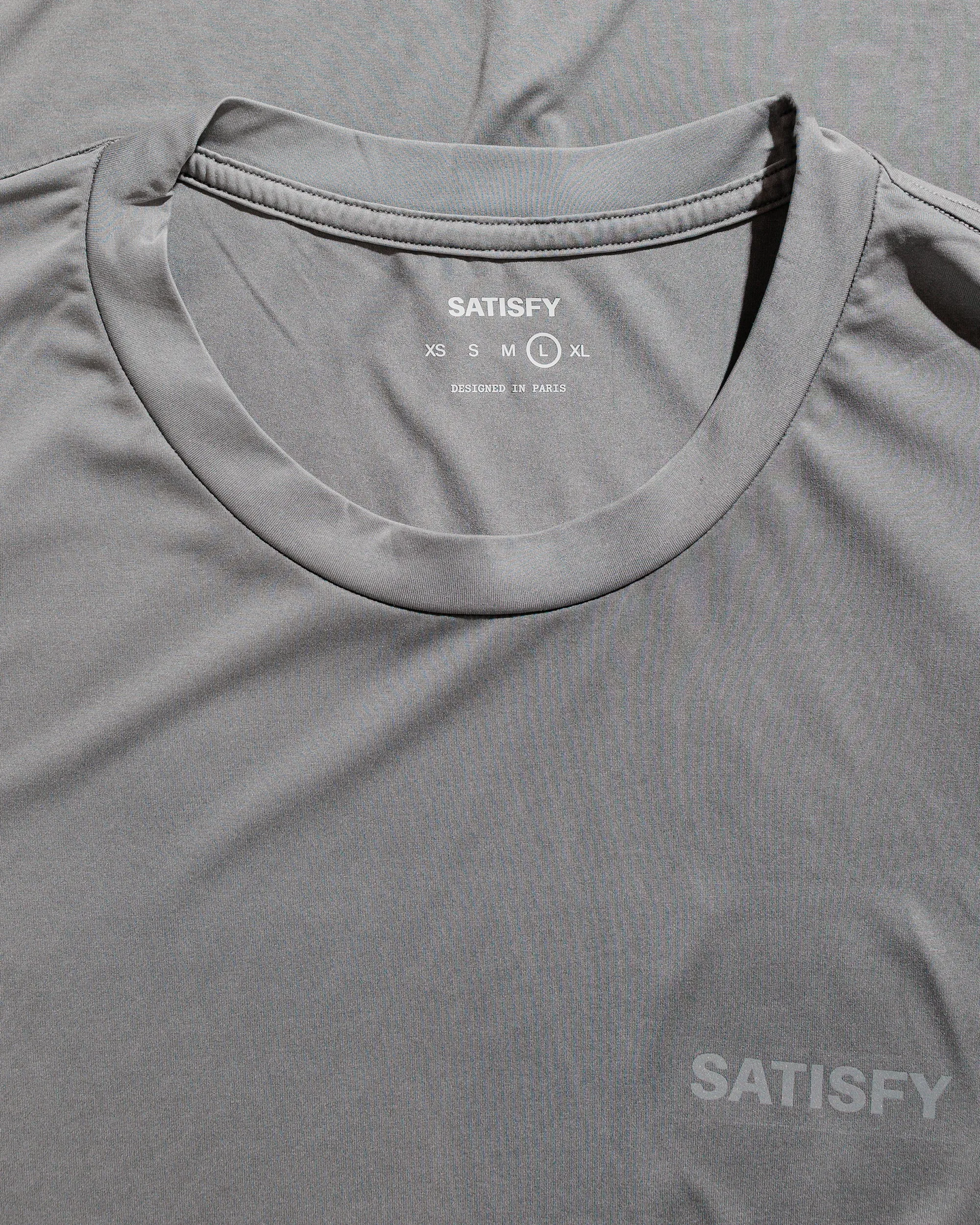 SATISFY AuraLite Muscle Tee Mineral Graphite