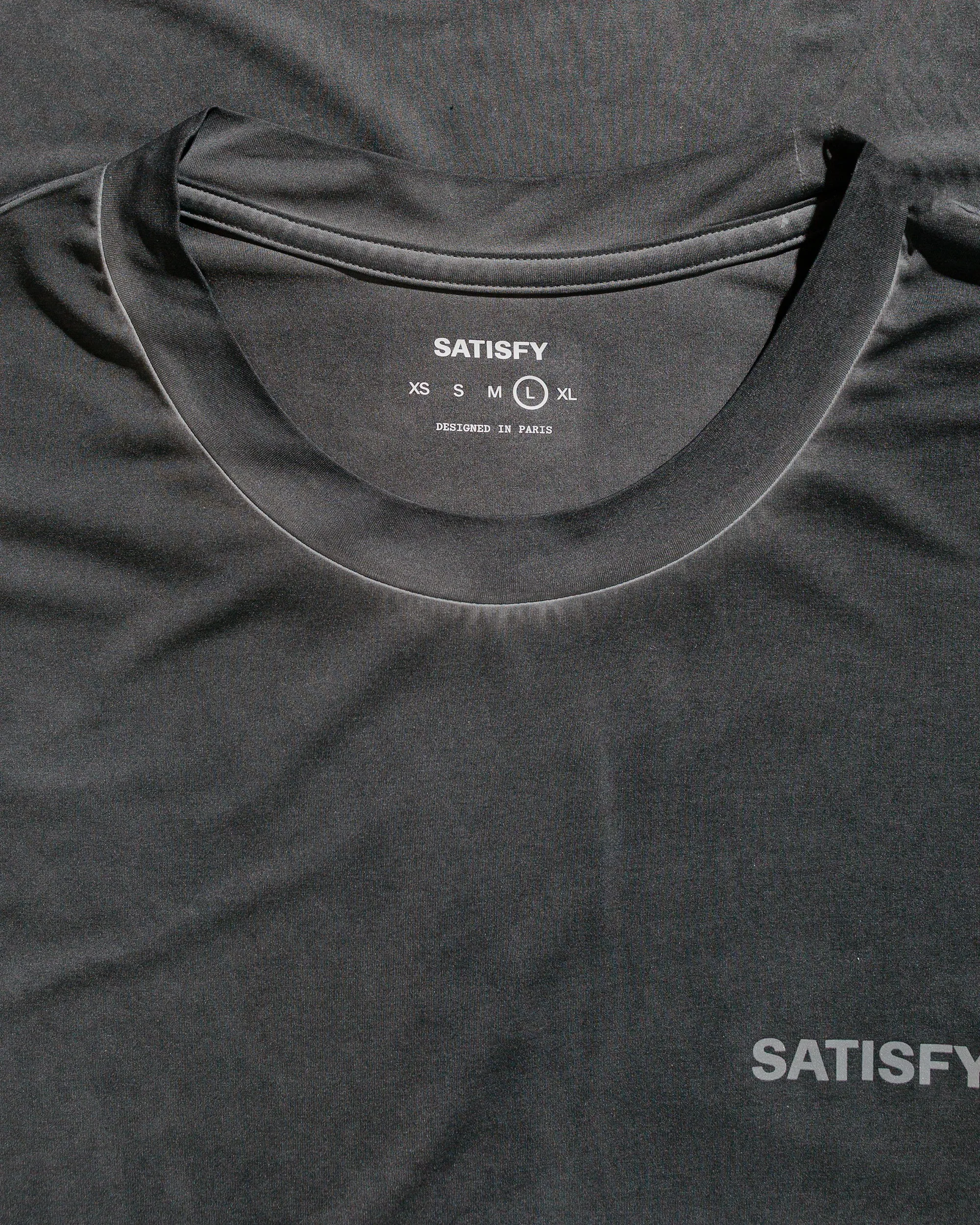SATISFY AuraLite T-Shirt Pigment Black