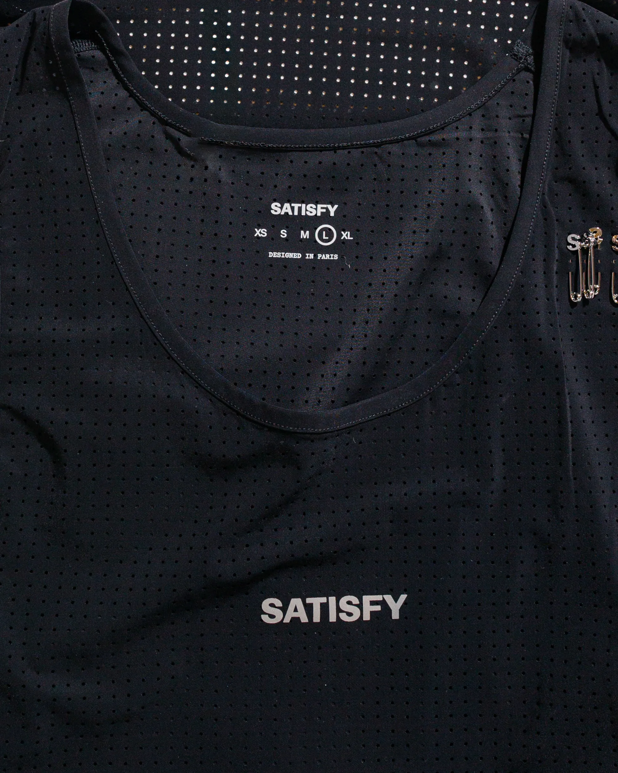 SATISFY Space-O Singlet Black