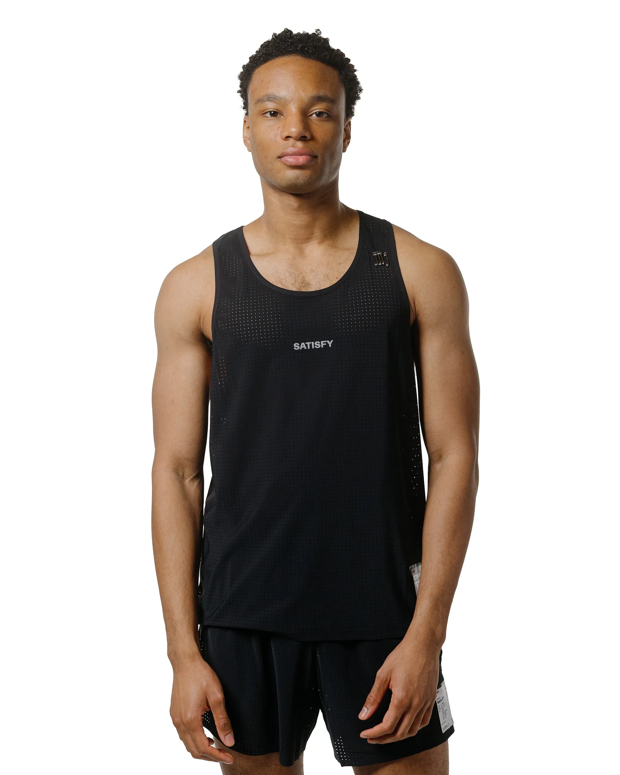 SATISFY Space-O Singlet Black