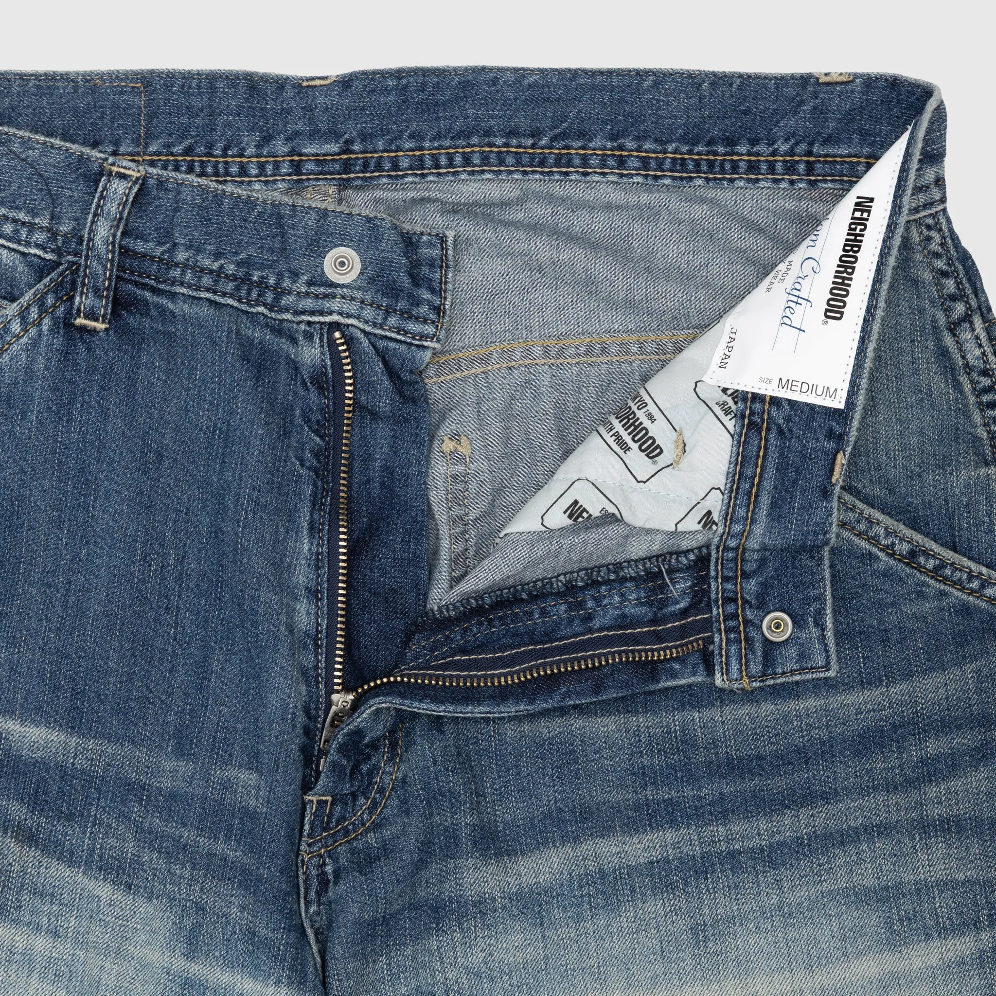 SAVAGE LW DENIM PAINTER PANTS