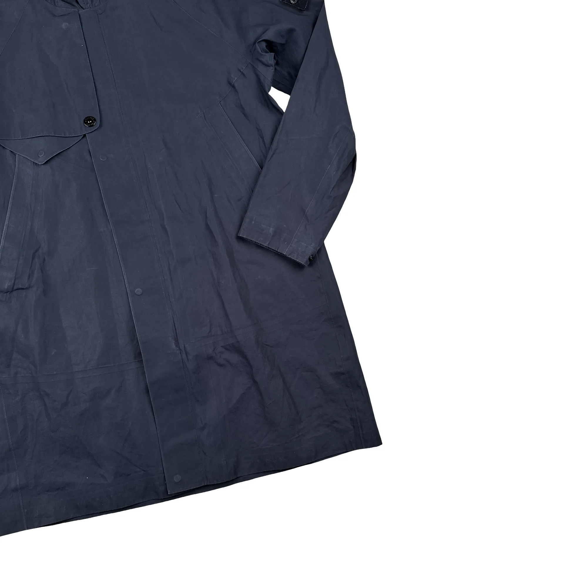 Stone Island Water Repellent Supima Cotton Parka Jacket - Large
