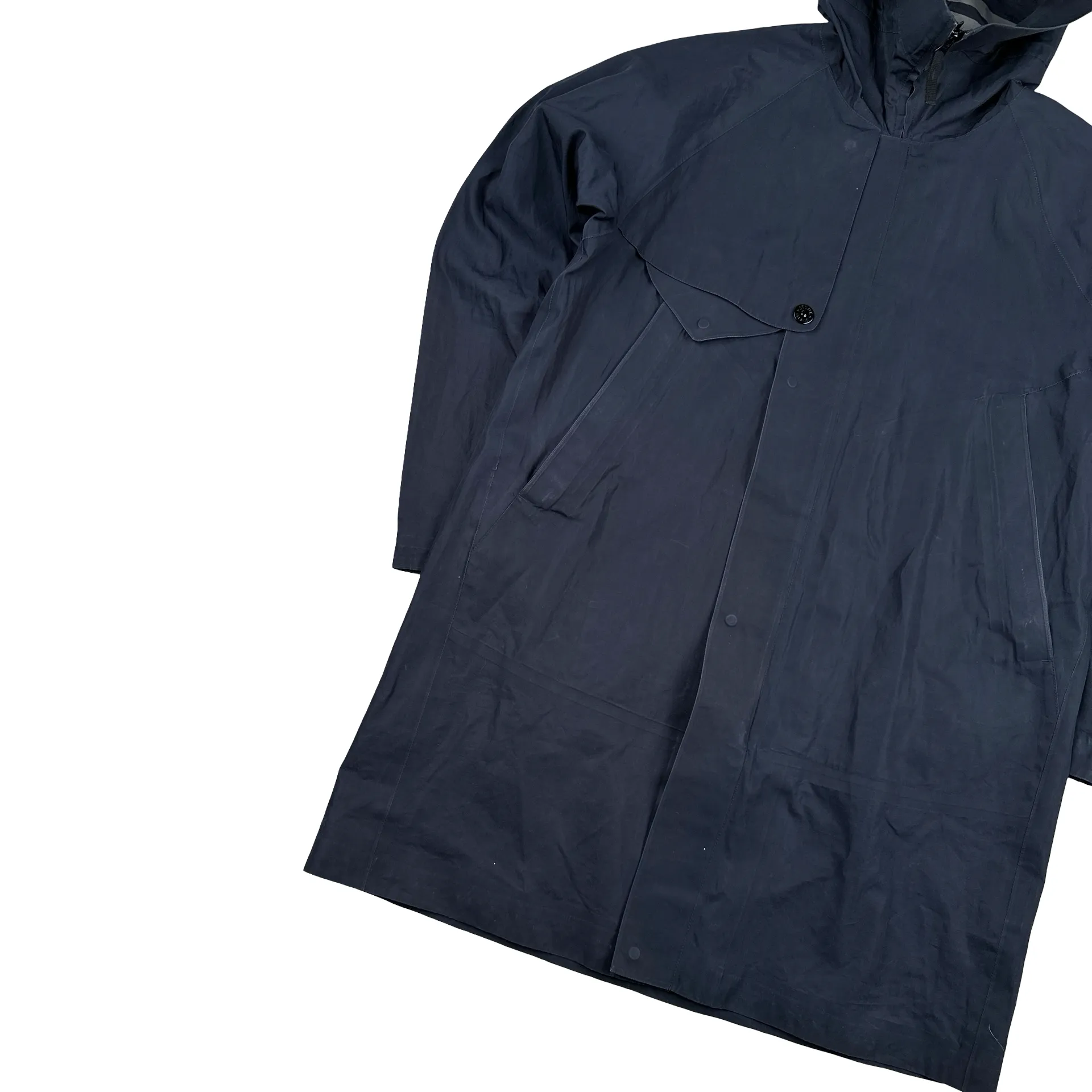 Stone Island Water Repellent Supima Cotton Parka Jacket - Large
