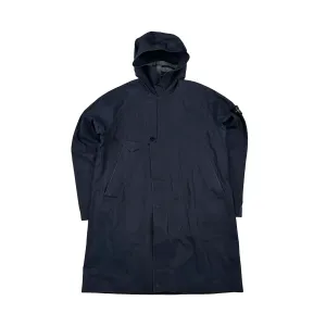 Stone Island Water Repellent Supima Cotton Parka Jacket - Large