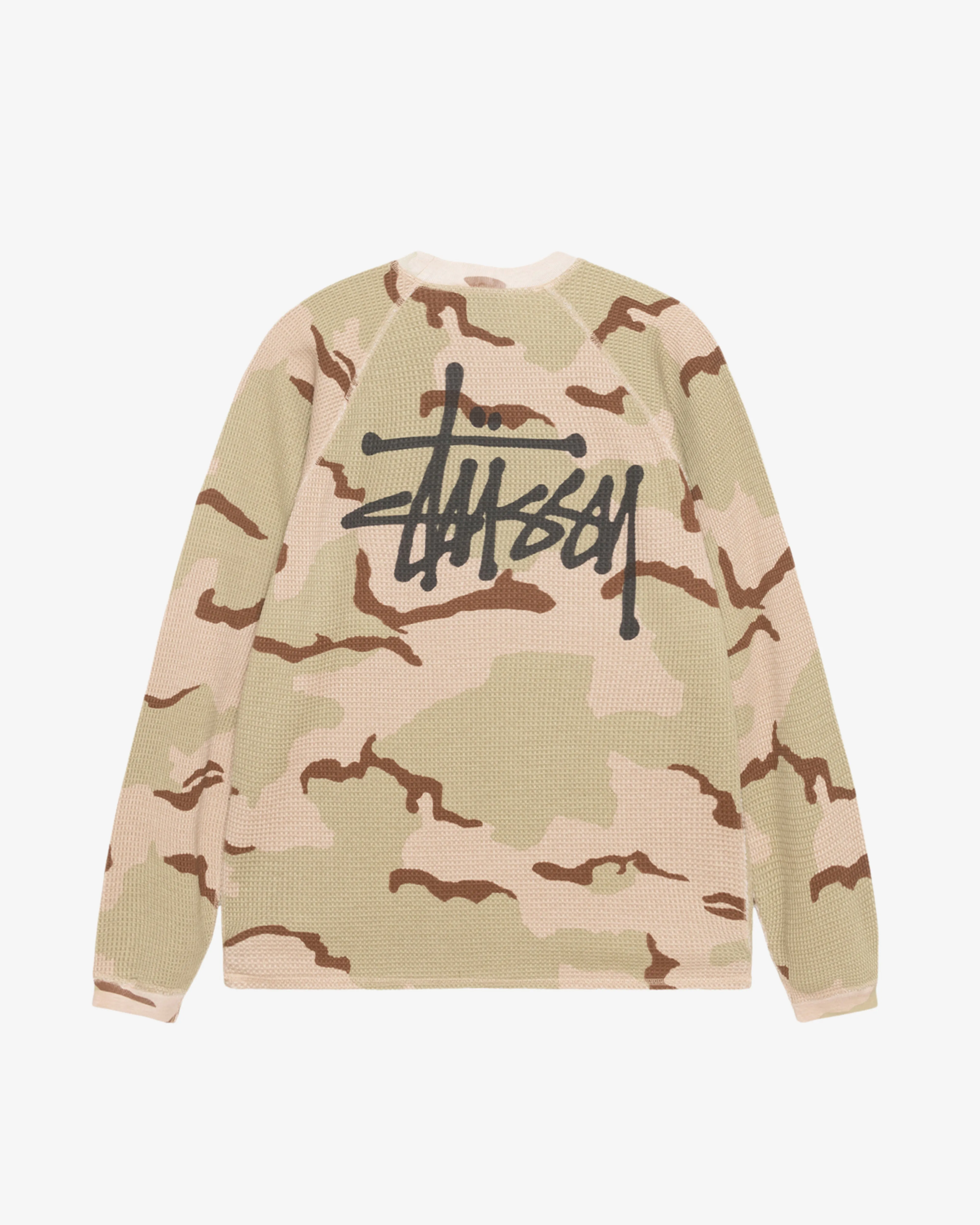 Stssy - Men's Basic Stssy Thermal - (Sand Camo)