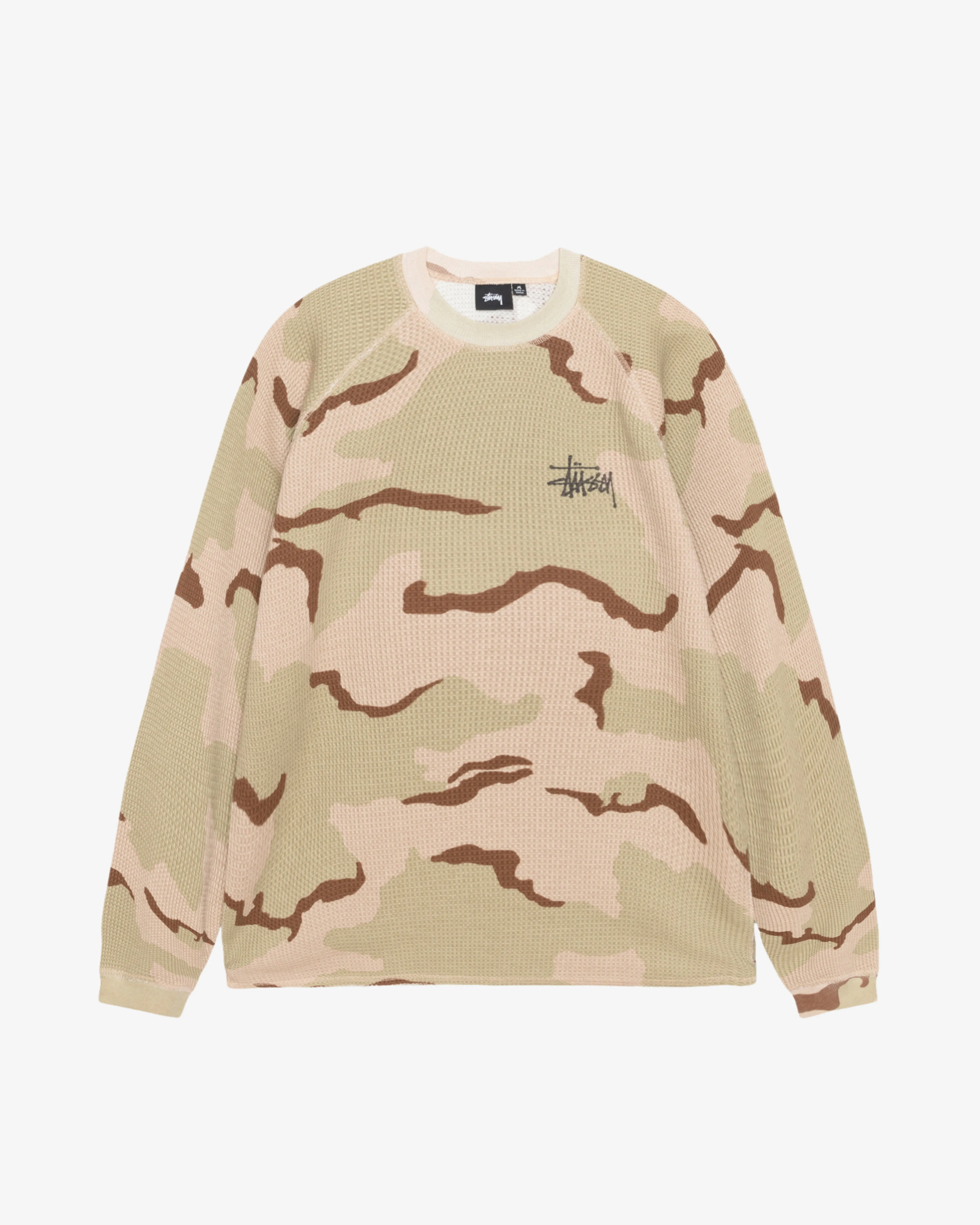Stssy - Men's Basic Stssy Thermal - (Sand Camo)