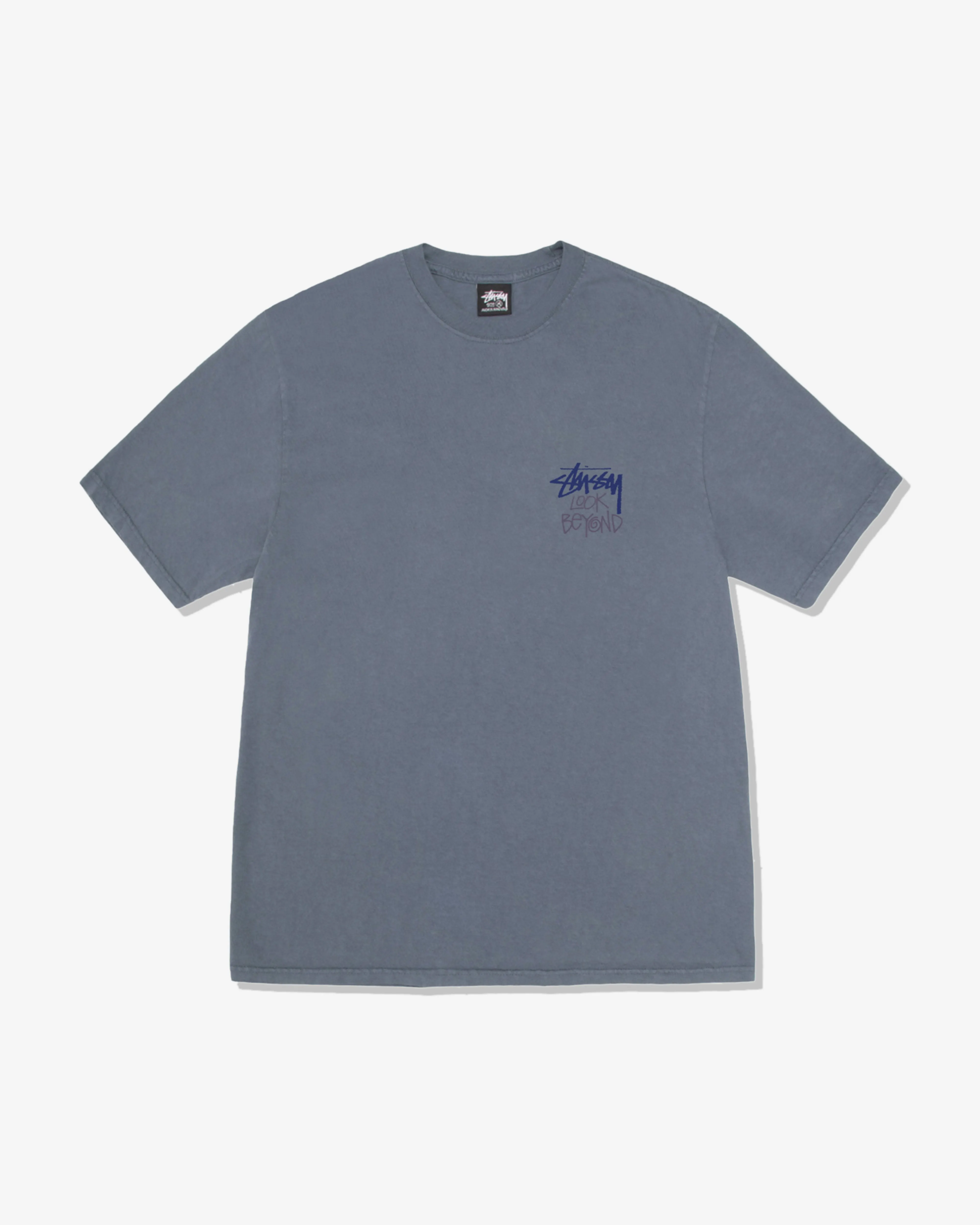 Stssy - Men's Look Beyond Pig. Dyed T-Shirt - (Navy)