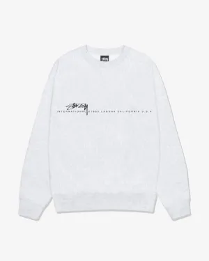 Stssy - Men's Smooth 80 Crewneck - (Ash Heather)