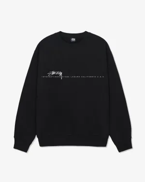 Stssy - Men's Smooth 80 Crewneck - (Black)
