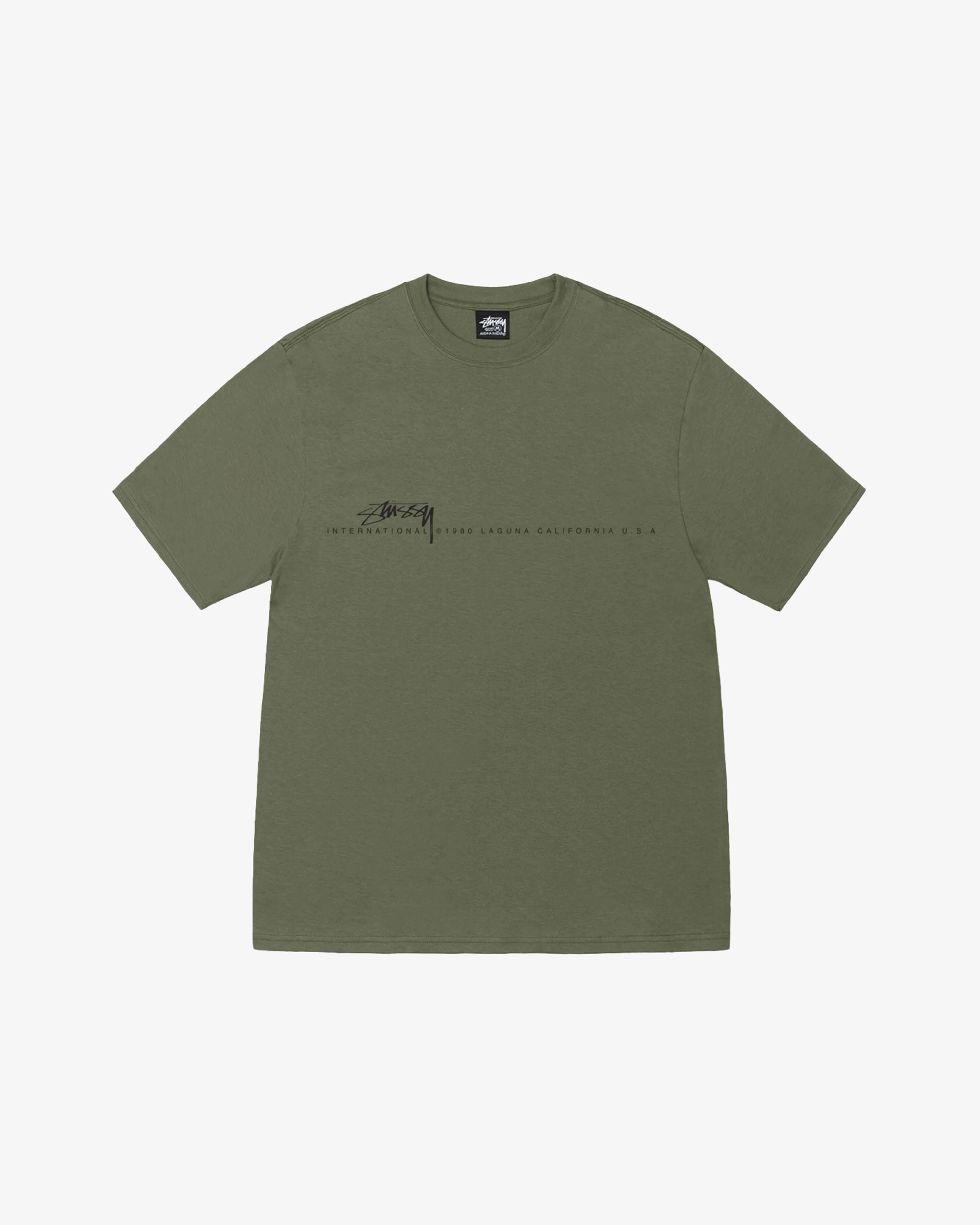 Stssy - Men's Smooth 80 T-Shirt - (Olive)