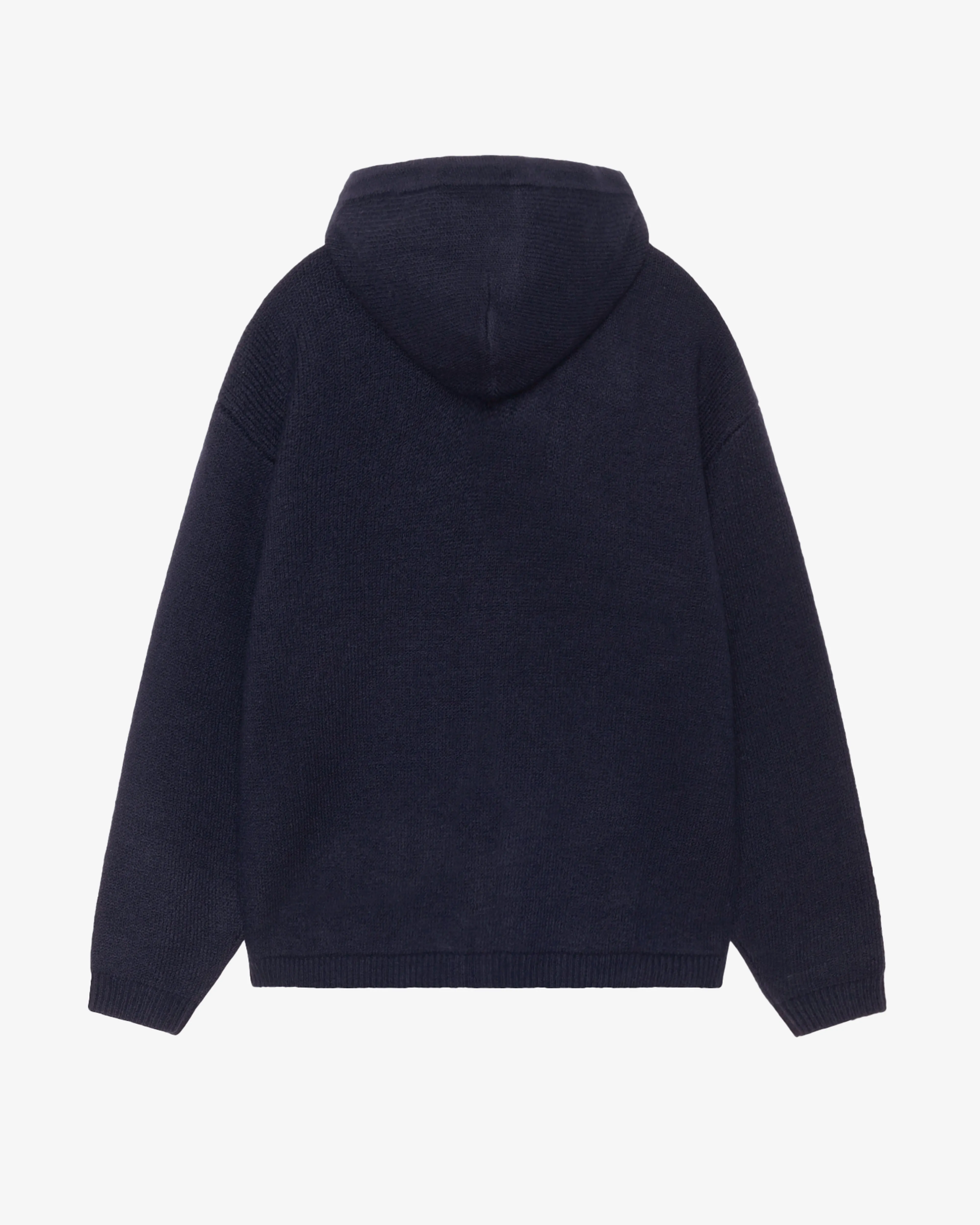 Stssy - Men's Zip Up Hooded Sweater - (Navy)