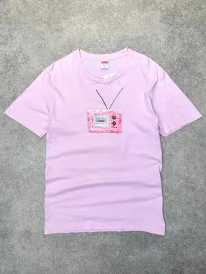 Supreme TV Graphic Pink Tee