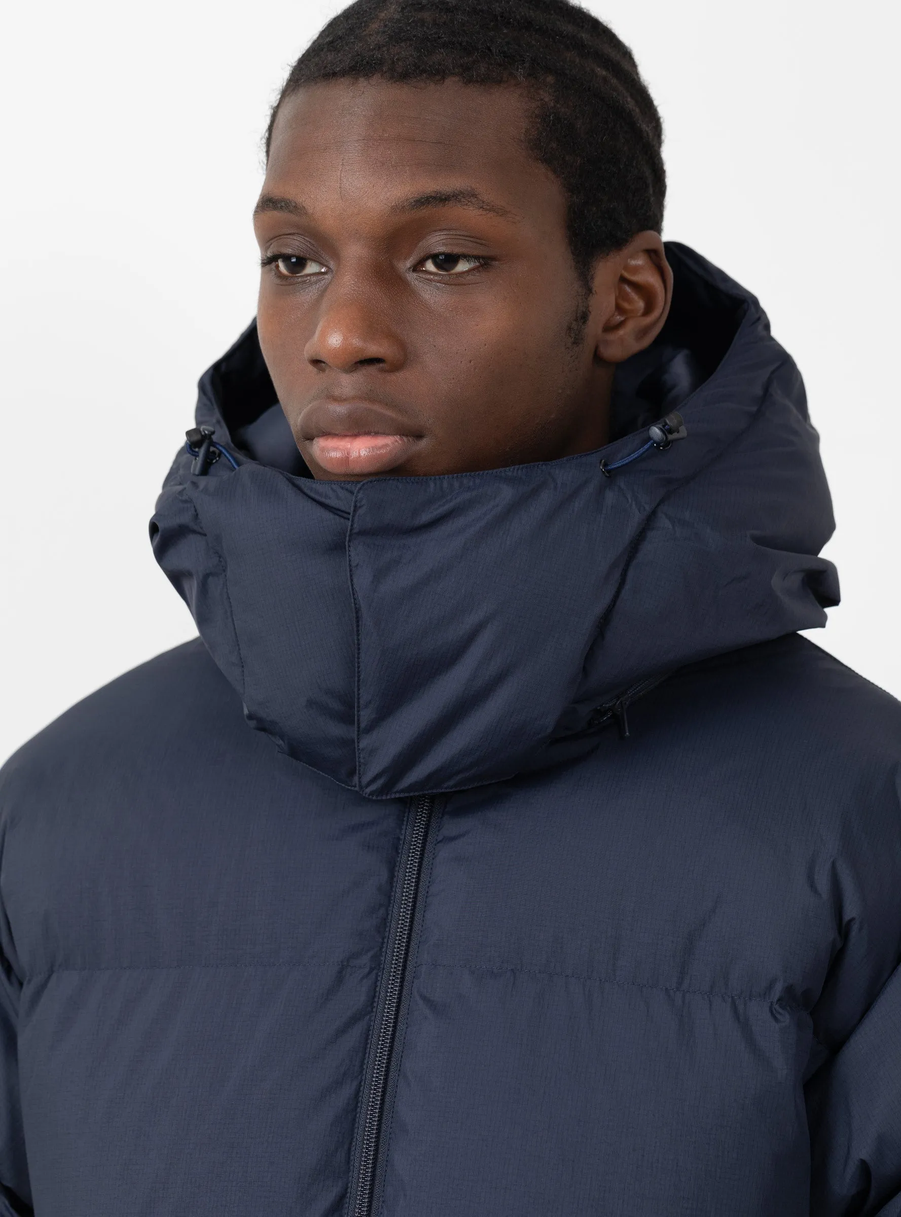 Tech Alpine Down Parka Navy